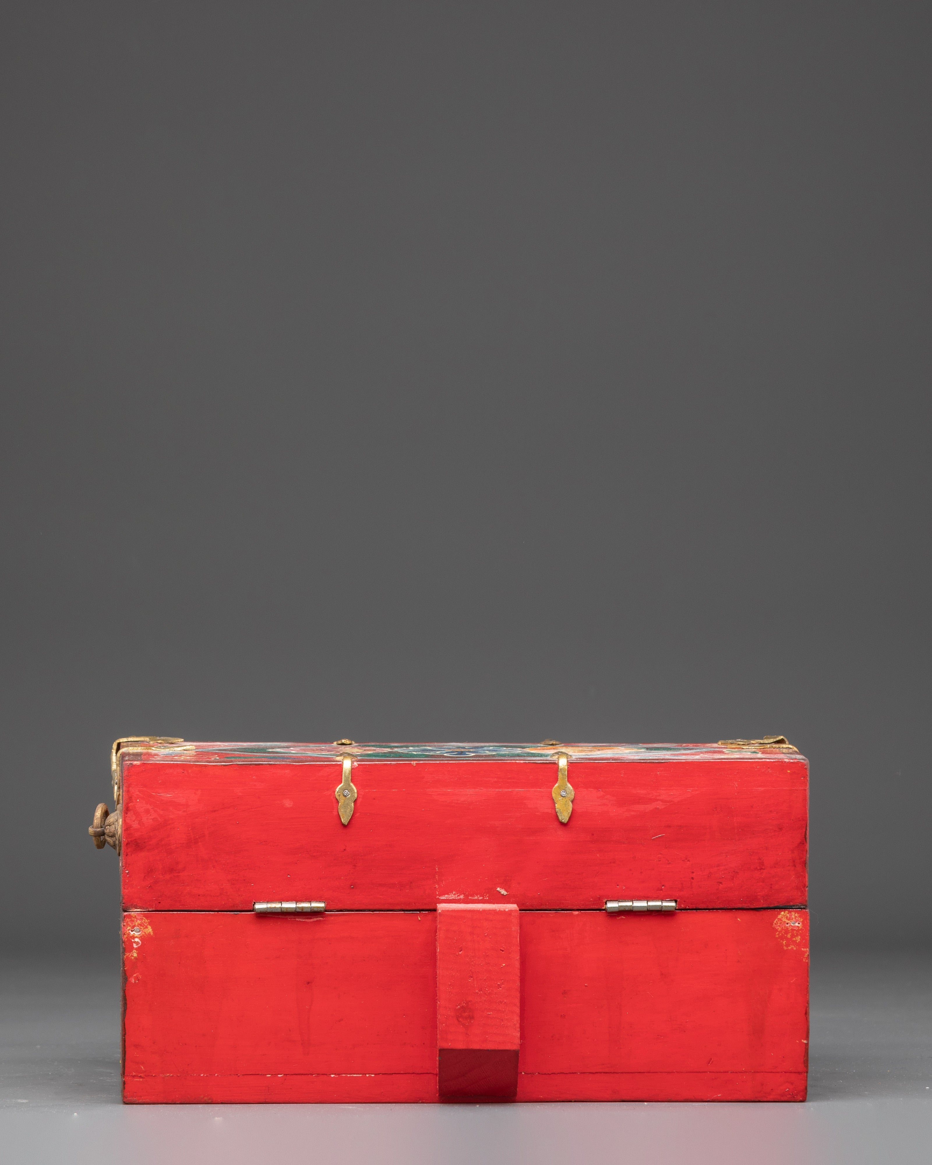 Handmade Traditional Himalayan Altar Box | Tibetan Ritual Shrine