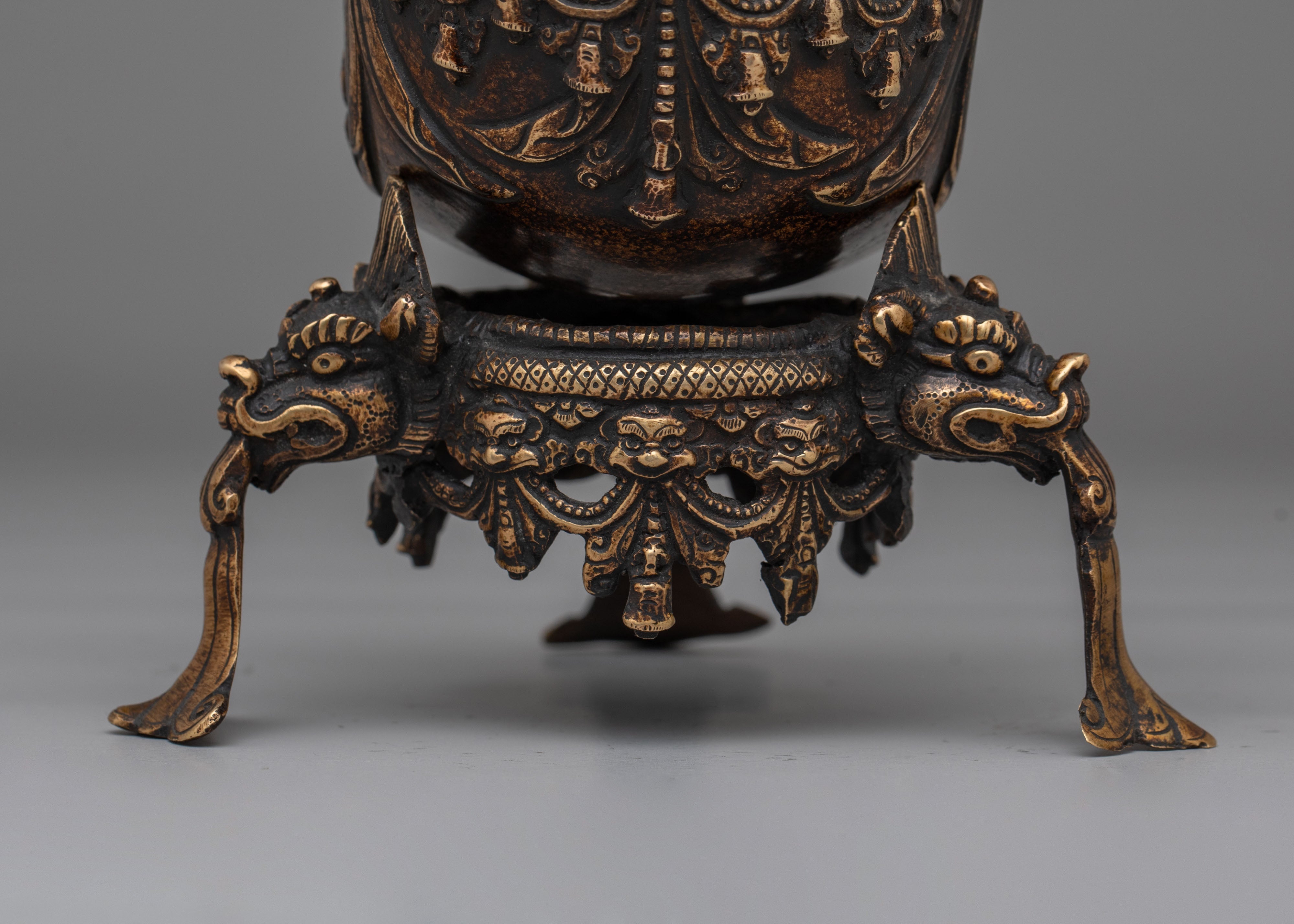 Handcrafted Kapala for Ritual | Tibetan Skull Cup