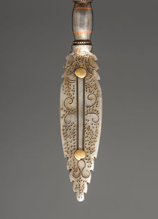 Tibetan Vajra Sacred Knife |  Handcrafted Iron Ritual Tool