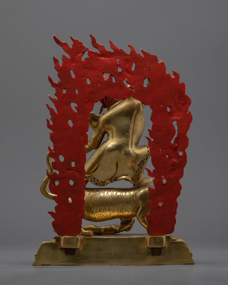 Wrathful Dorje Drollo Statue | Embrace the Fierce Power of Spiritual Protection and Transformation