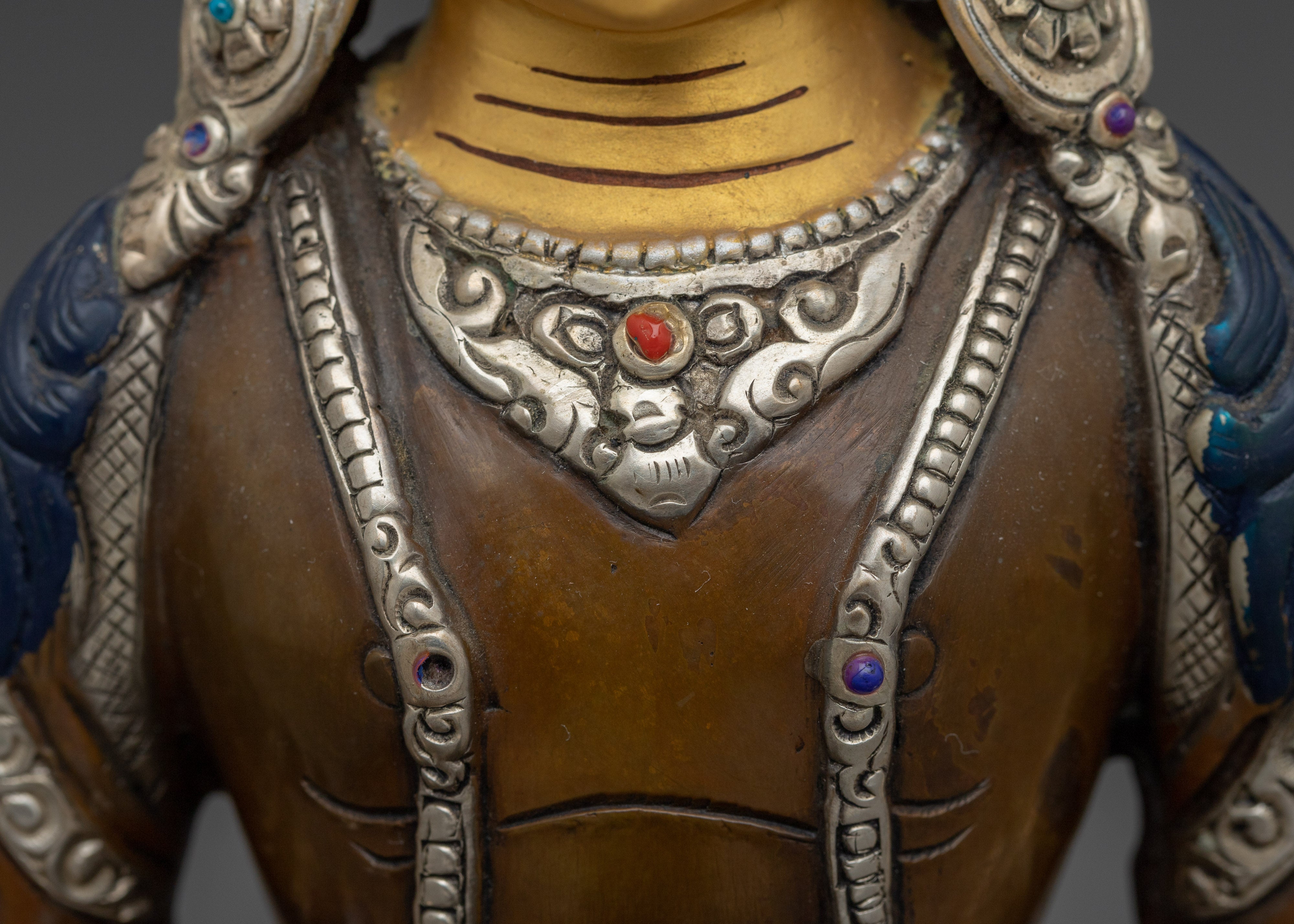 Sacred Amitayus Sculpture | Buddha of Long Life for Altar and Meditation Space