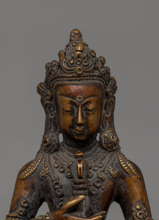 Handcrafted Vajrasattva Statue | Tibetan Buddhist Deity