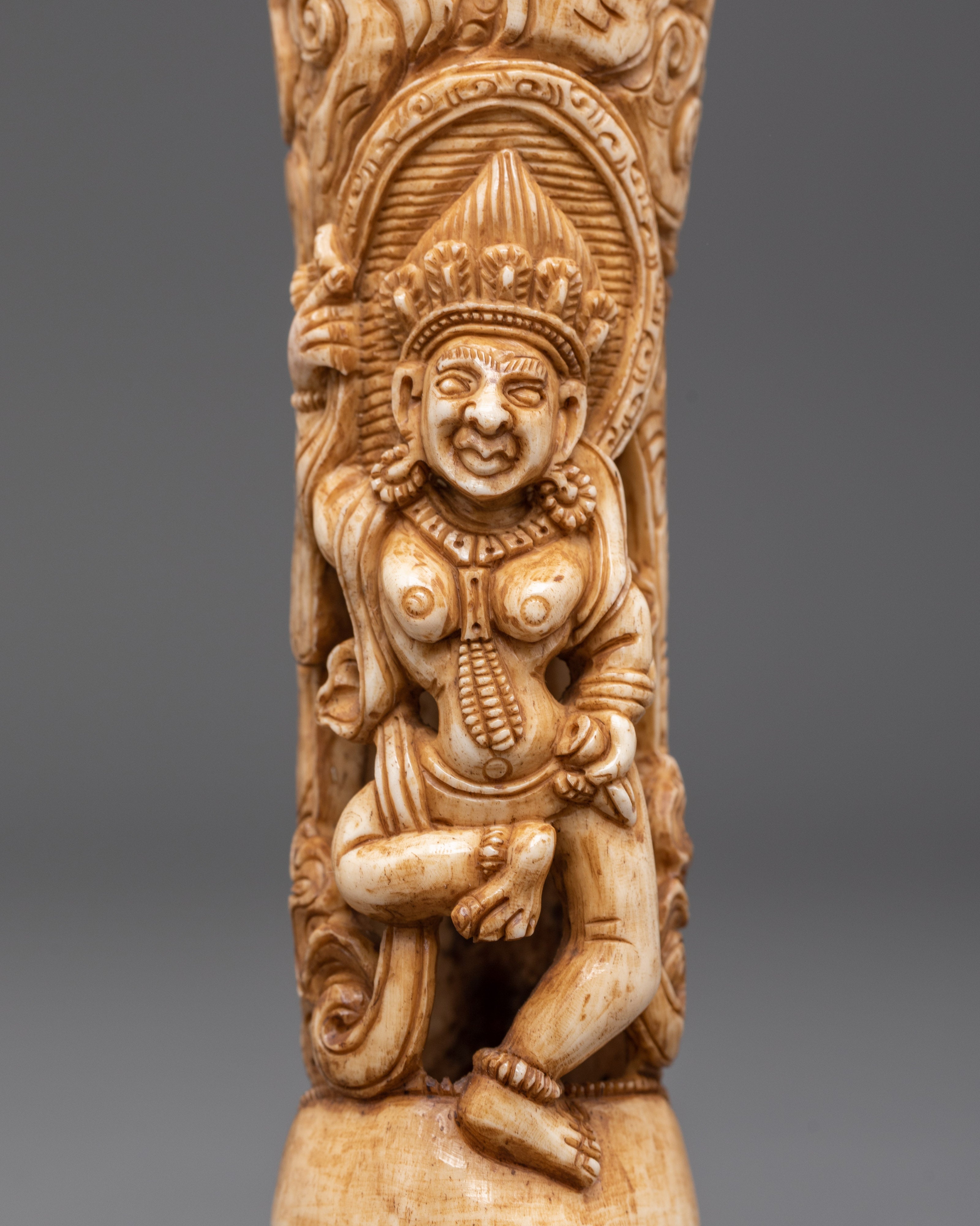 Machig Labdron Bone Statue | Symbol of Wisdom & Compassion