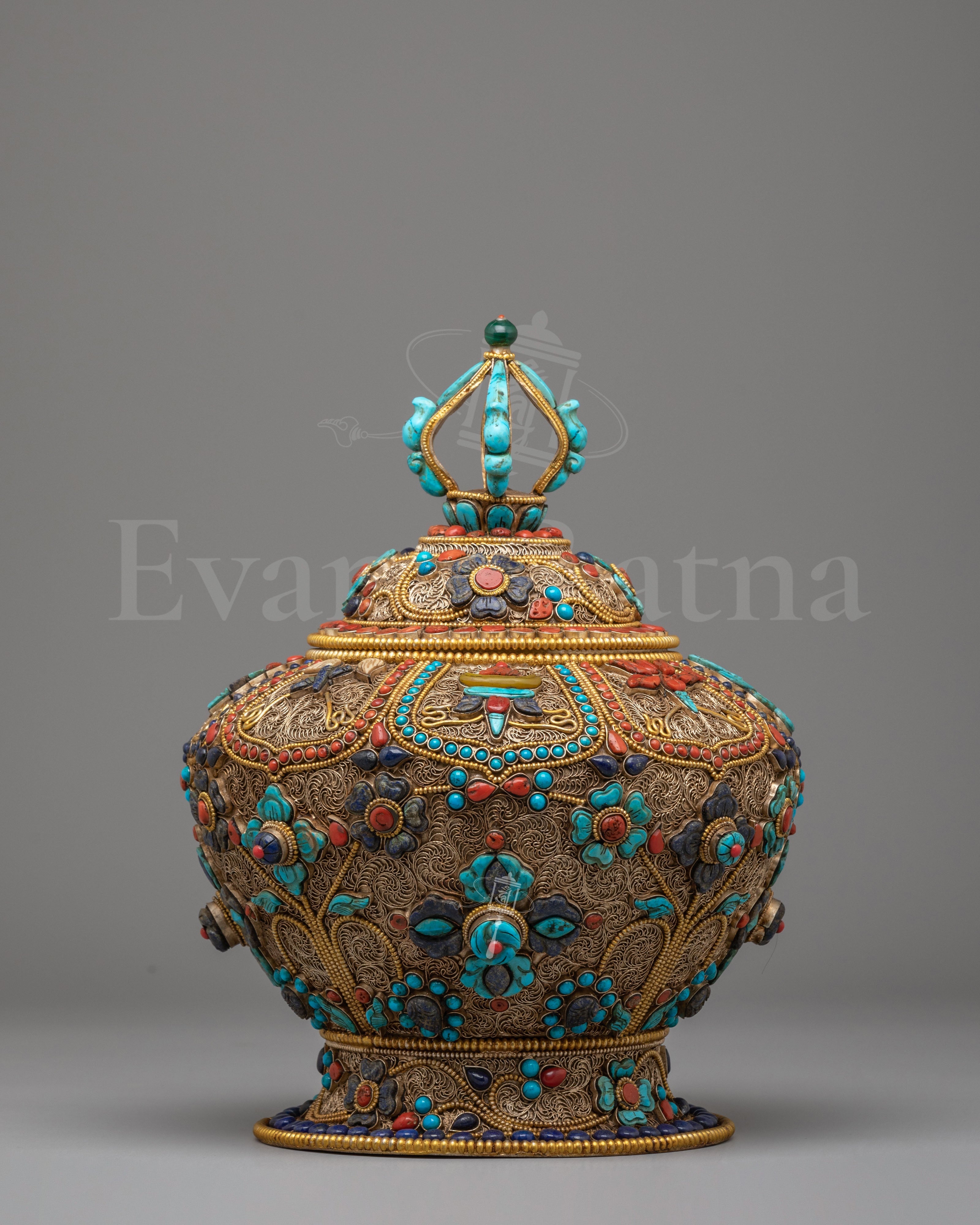 Buddhist Shrine Rice Pot 
