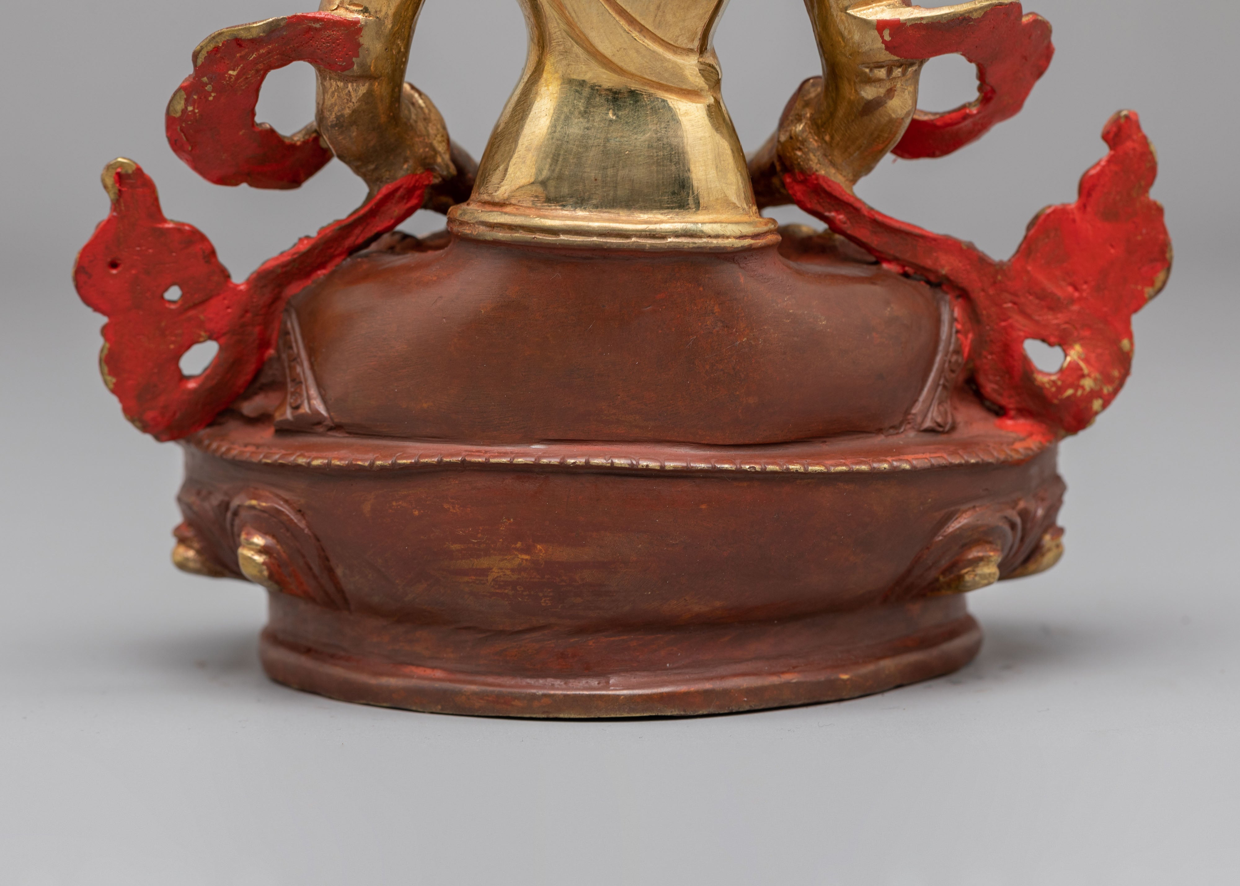 Spiritual Amitayus Sculpture | Divine Deity of Longevity