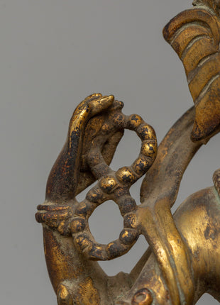 Gold Plated Standing Ganesh Statue | The Sacred Remover of Obstacles