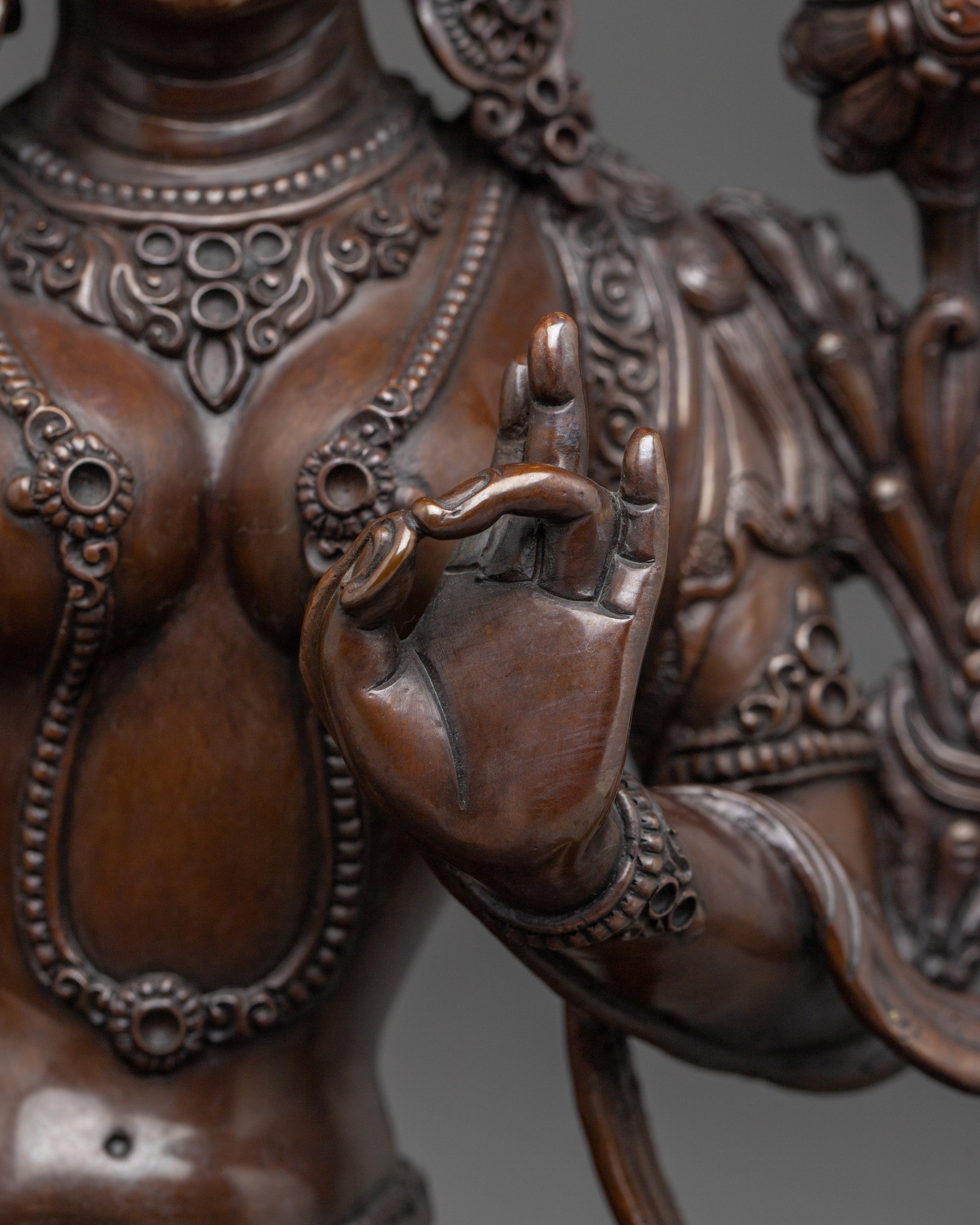 Tibetan Green Tara Artwork | Female Buddha