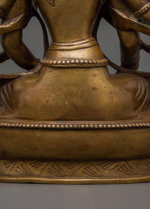 Antique Copper Namgyalma Statue |  Buddhist Ritual & Meditation