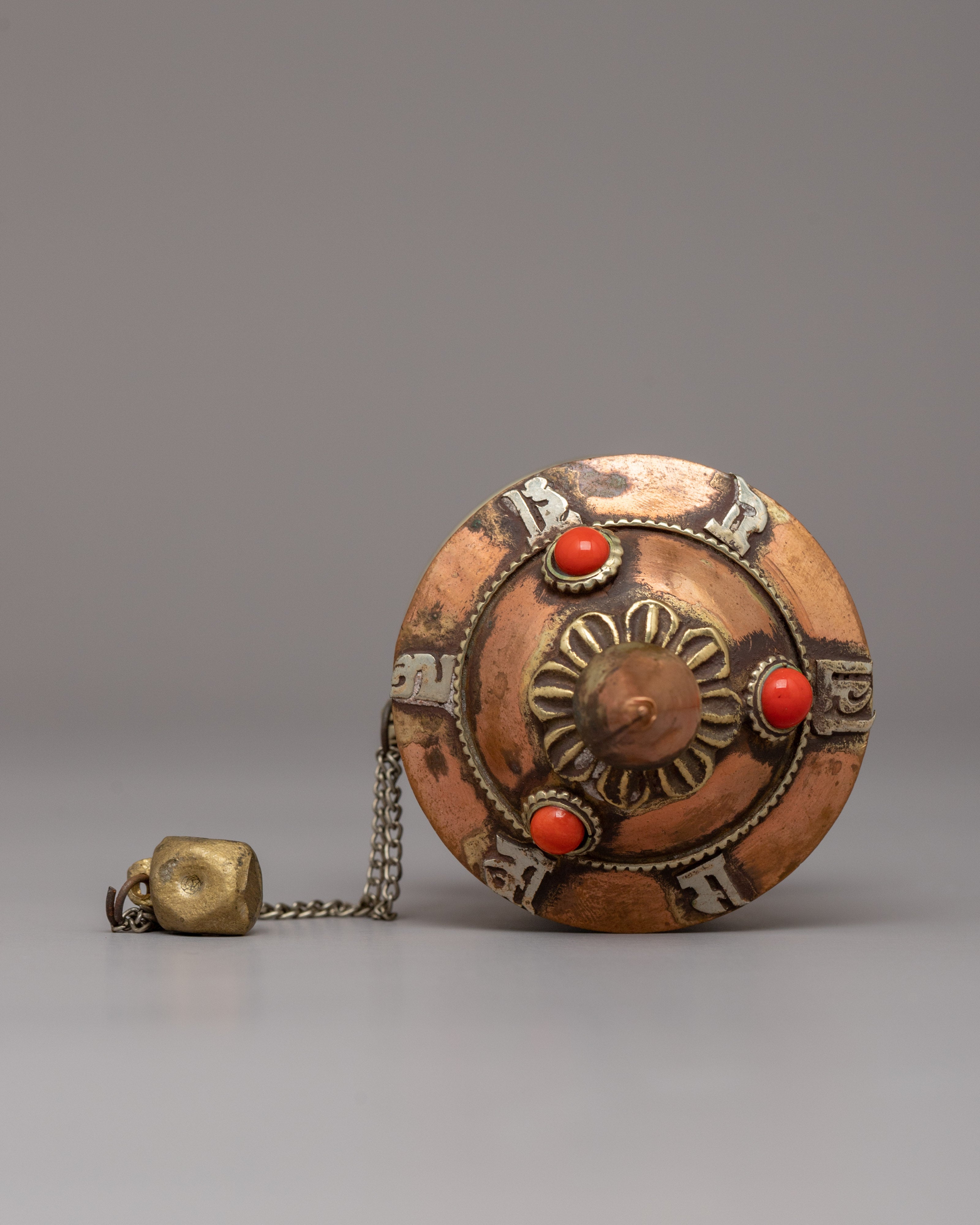 Spiritual Handheld Prayer Wheel | Handheld Tibetan Prayer Wheel