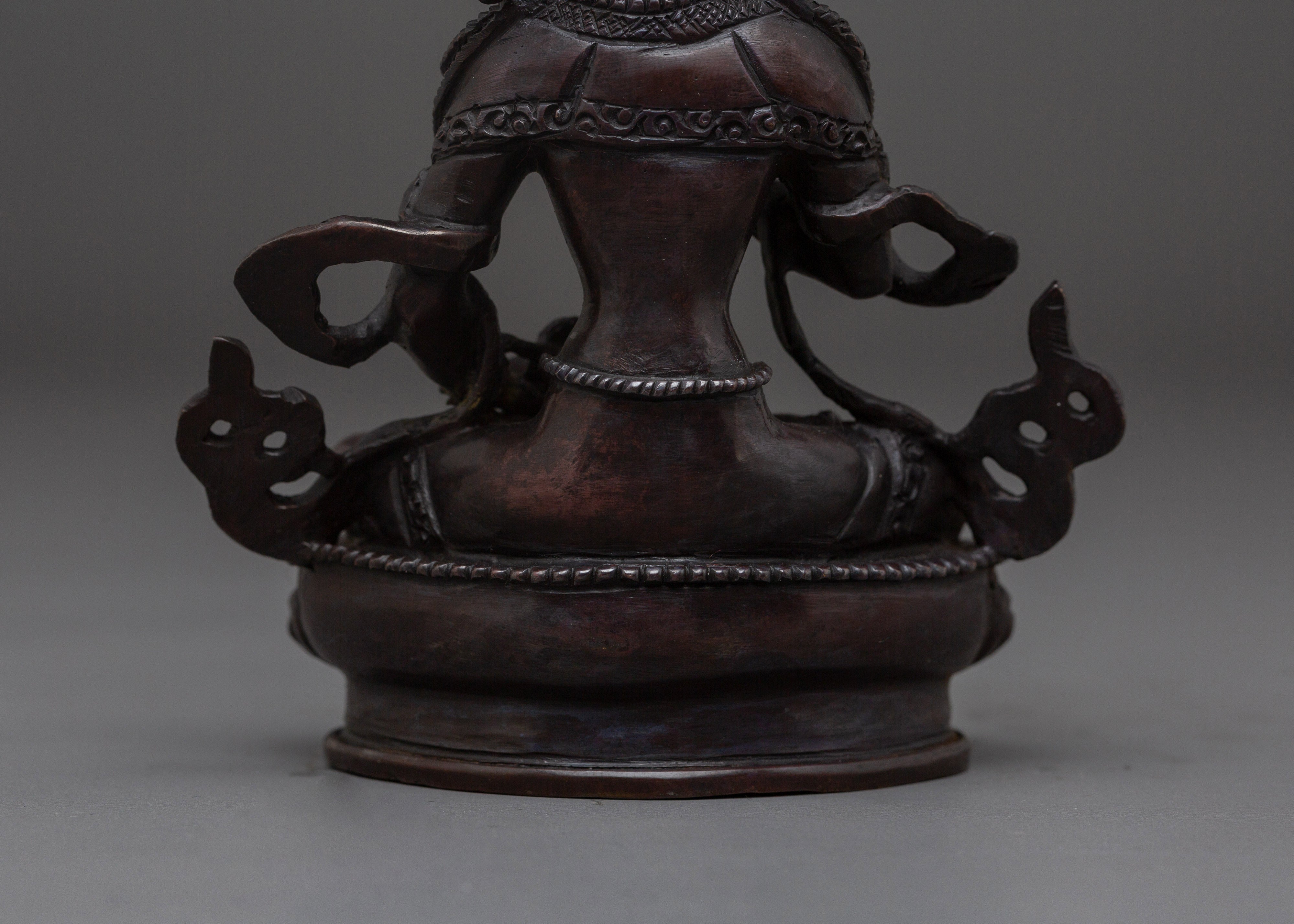 Oxidized Copper Vajrasattva | Statue for Meditation & Blessings