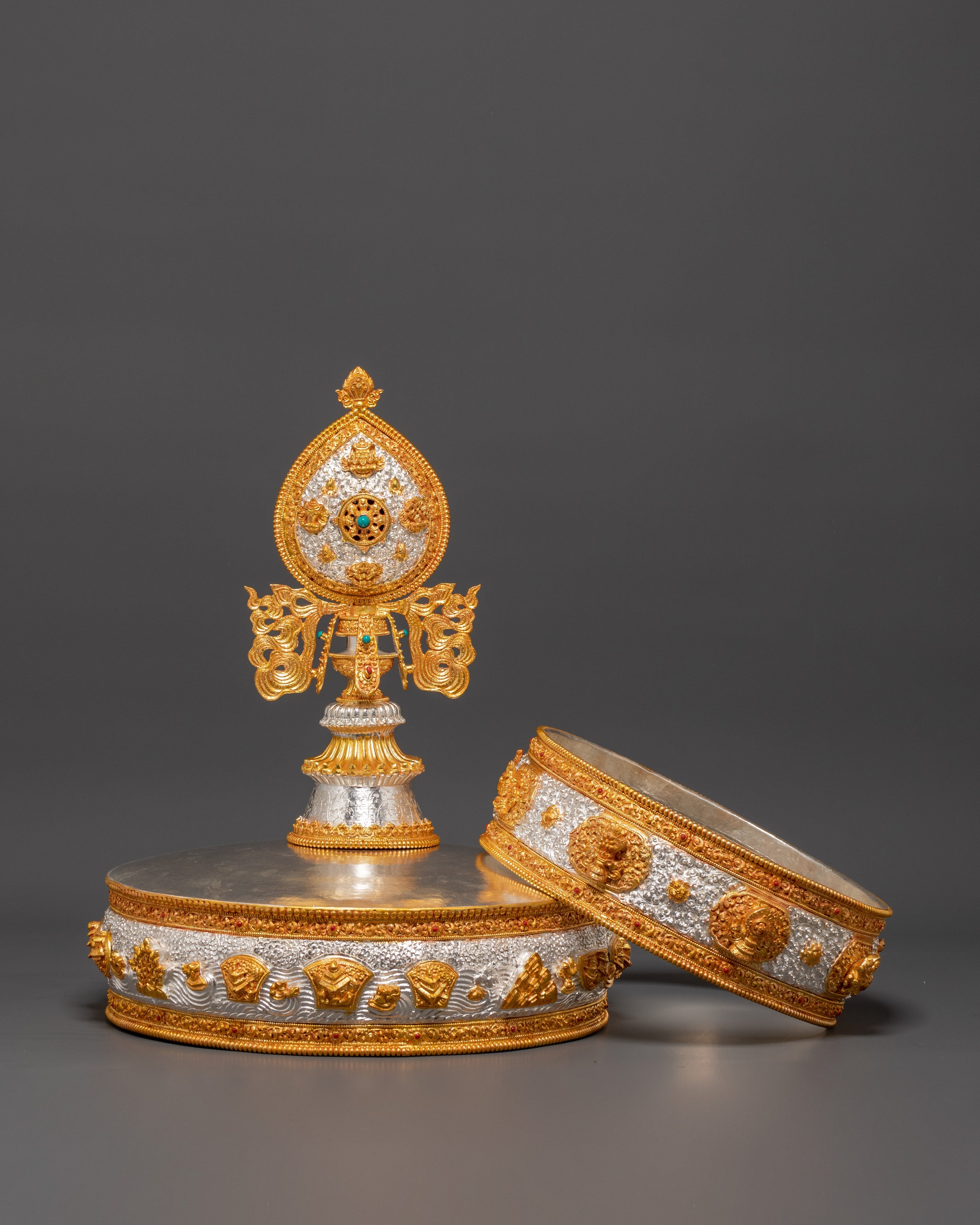 Spiritual Offering Mandala Set | Tibetan Ritual Offering