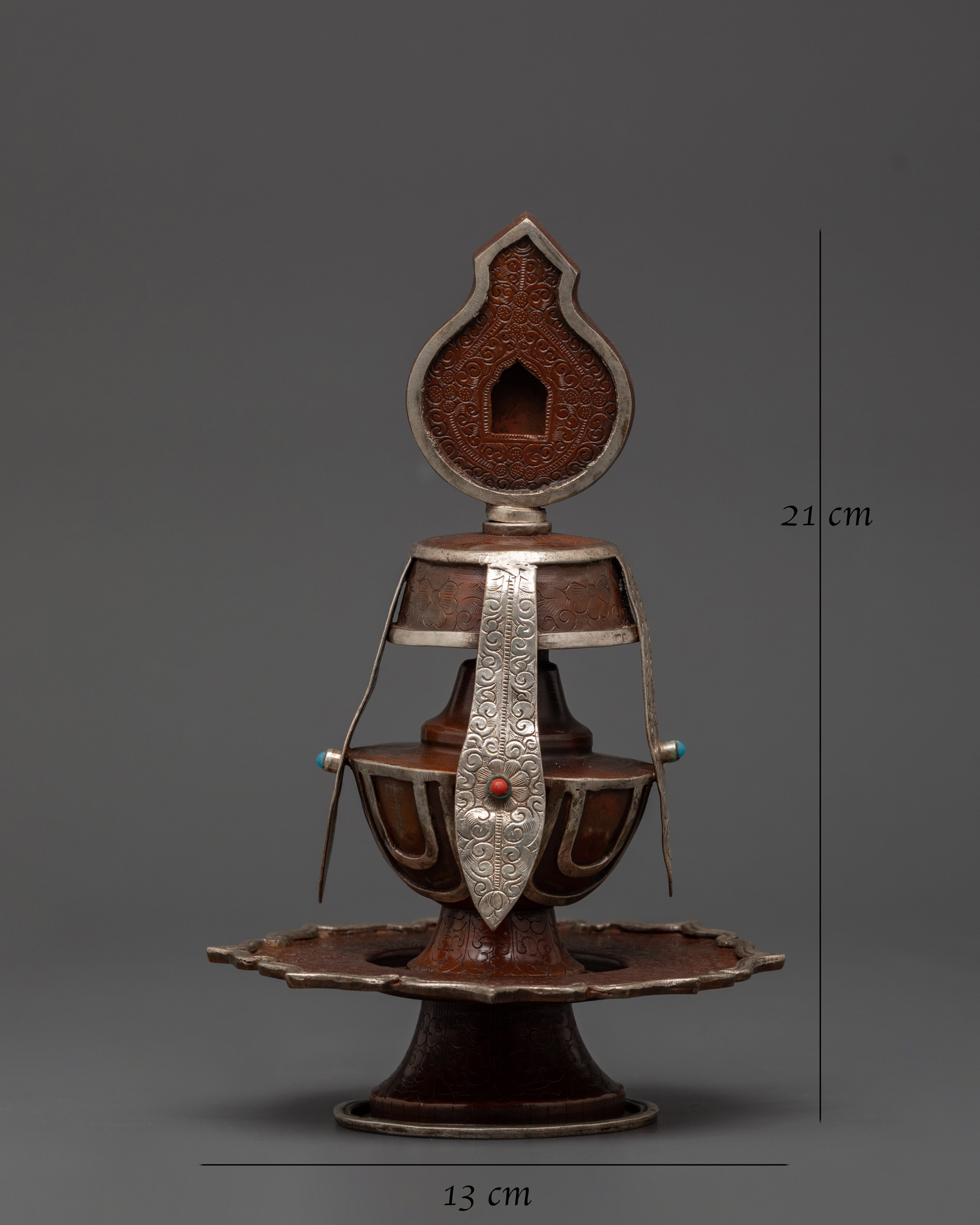 Tsebum Handcrafted Tibetan Life Vase | Ritual Vase for Longevity