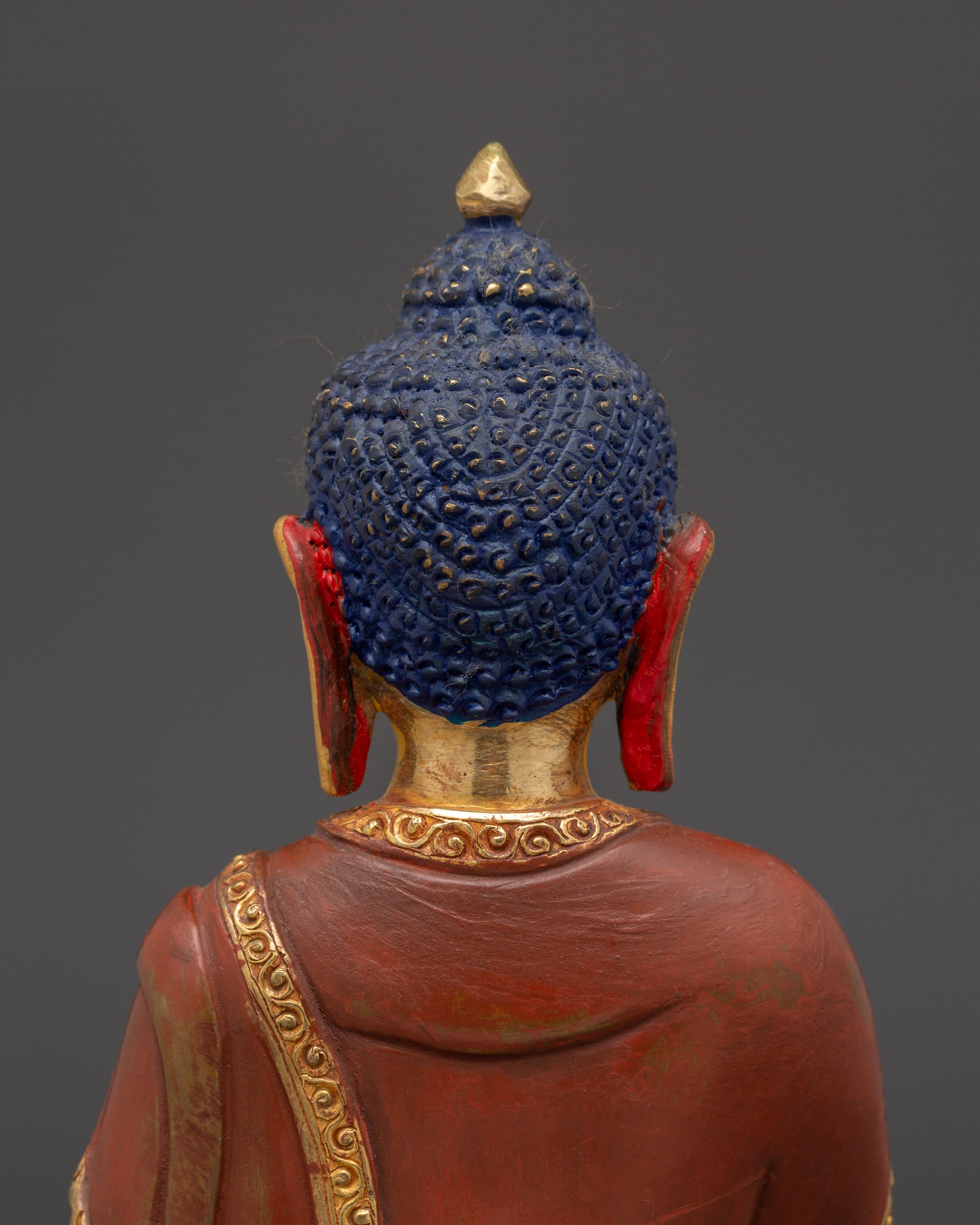 Handmade Statue of Buddha Shakyamuni | Tibetan Buddhist Art