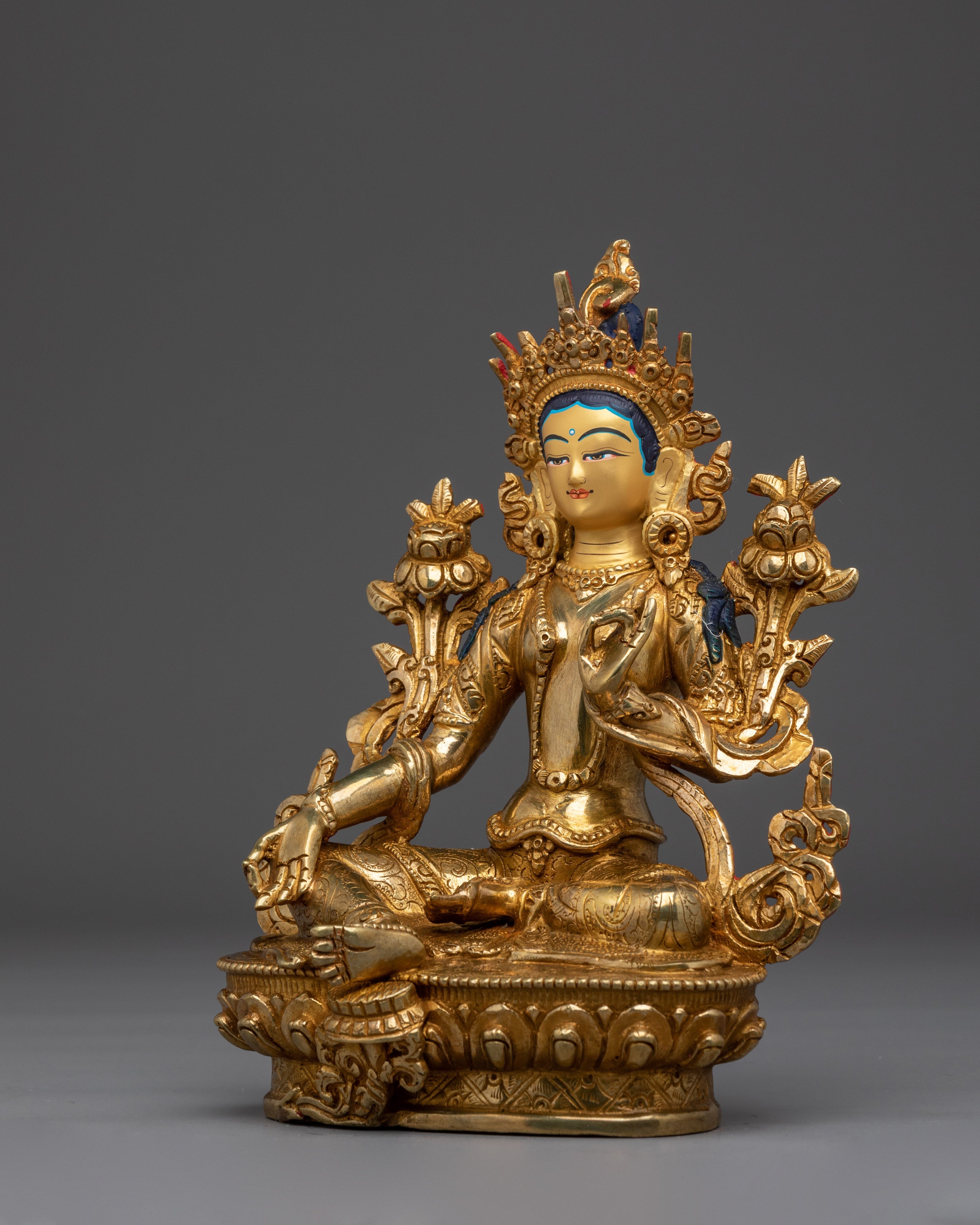 Enlightened Feminine Energy of Green Tara Art | Mother of Liberation