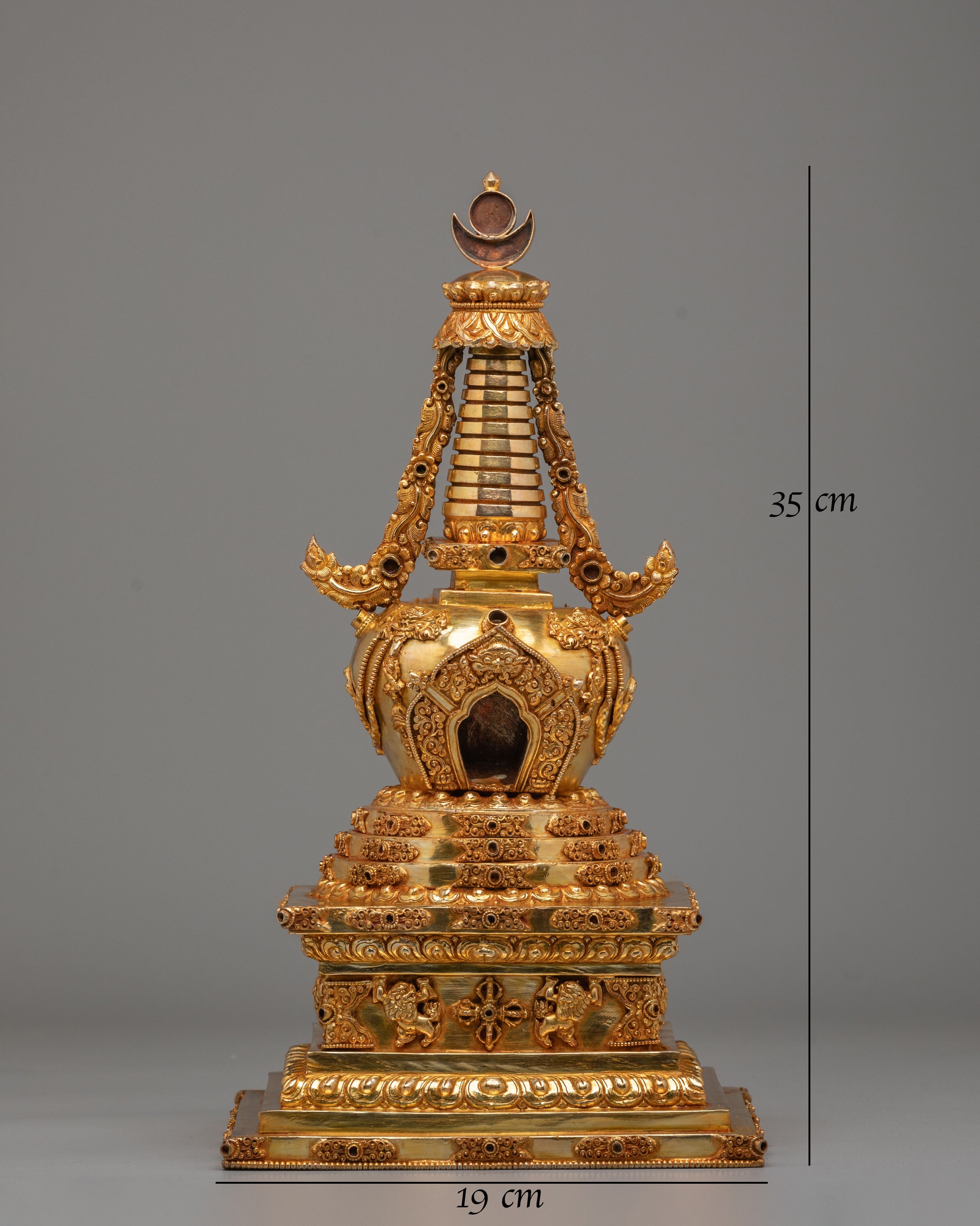 Buddhist Stupa for Rituals | Sacred Stupa Decor for Spiritual Practices
