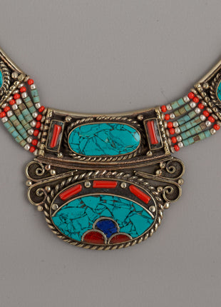 Handcrafted Necklace Accessories | Tibetan Buddha Artwork