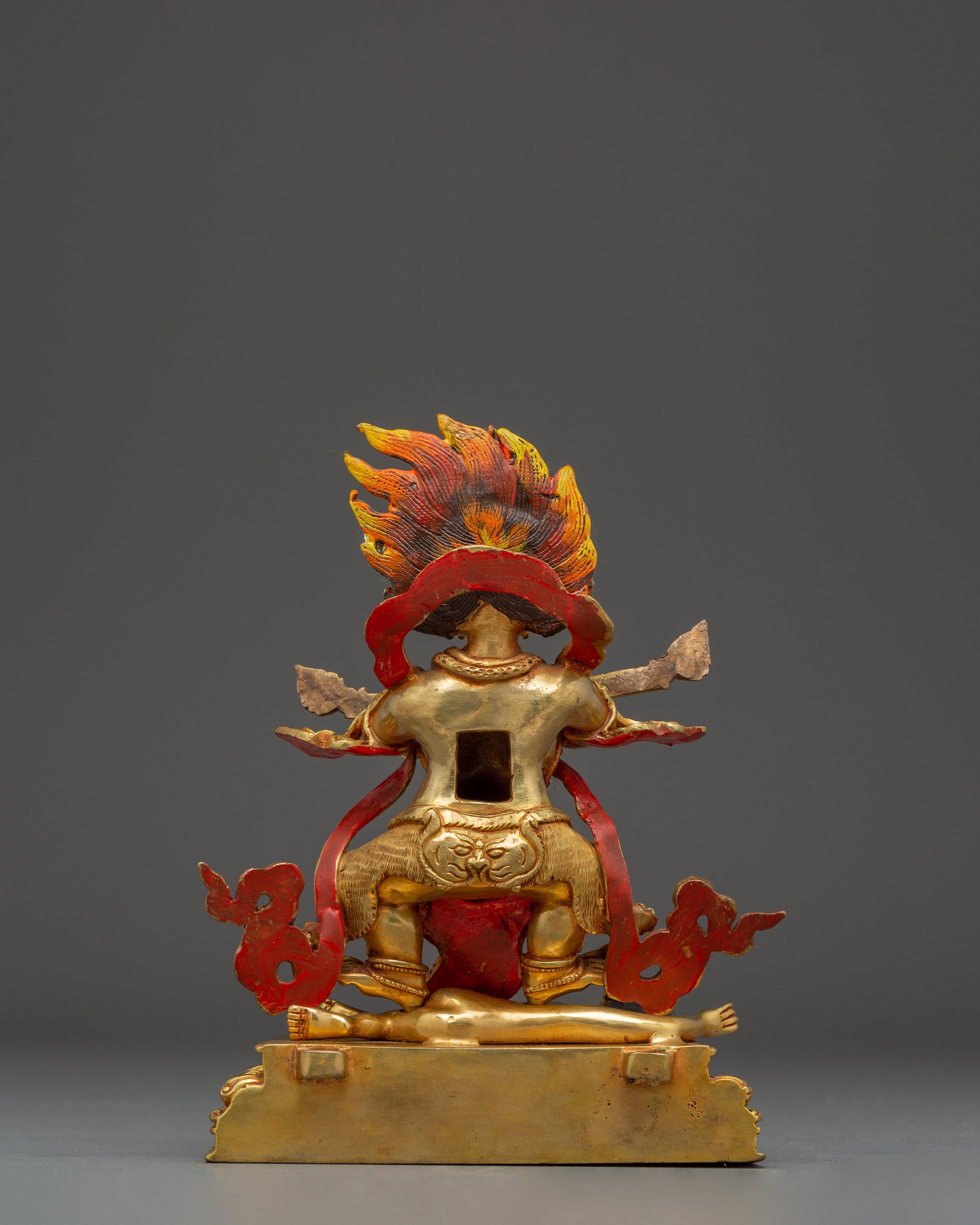 Sacred Statue of Sakya Mahakala | Tibetan Buddhist Dharma Protector