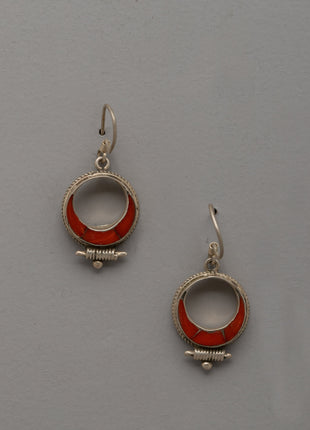 Circle Dangle Earrings | Handcrafted Jewelry for Women