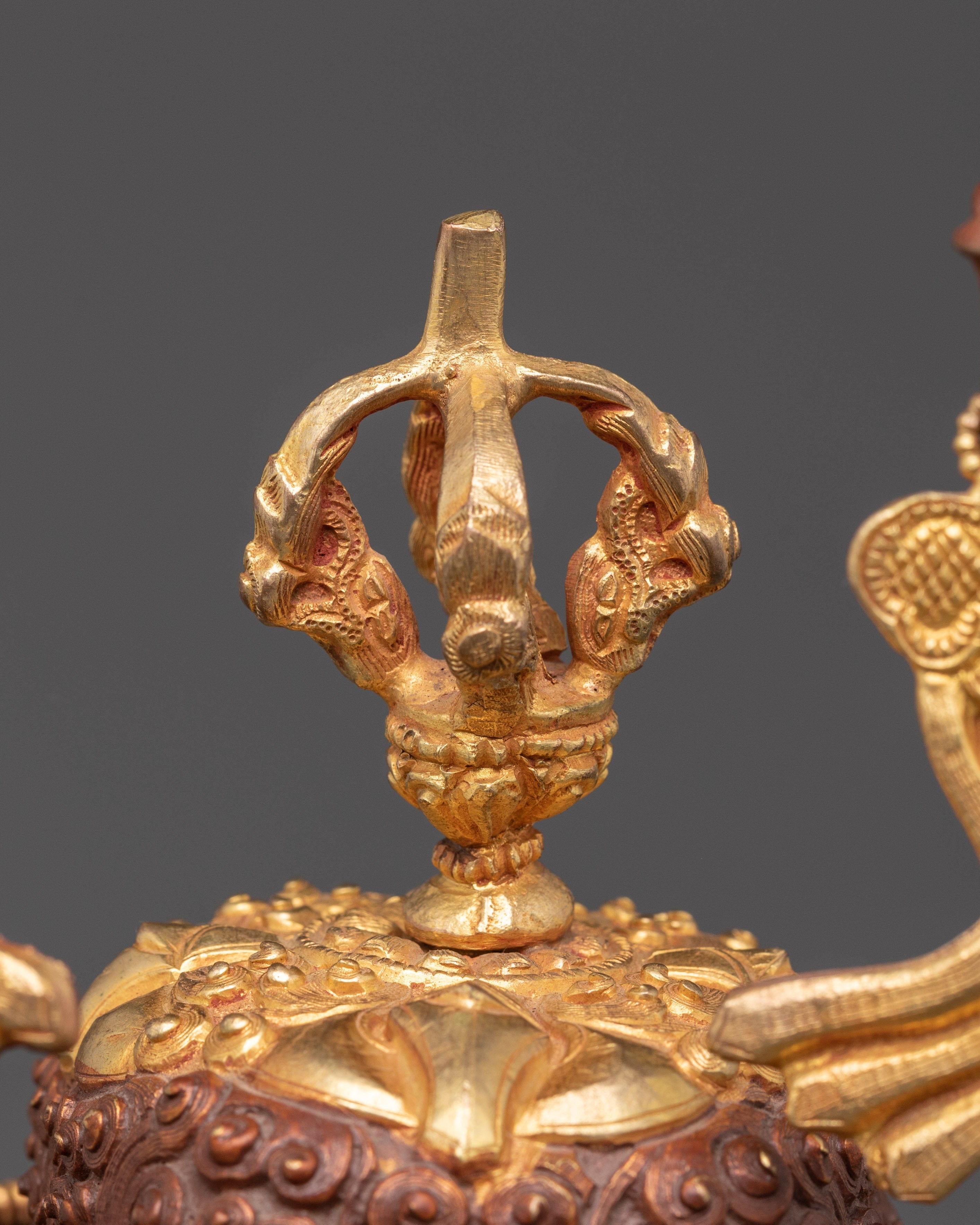 Handcrafted Tibetan Kapala Skull Cup | Buddhist Ritual Offering Vessel