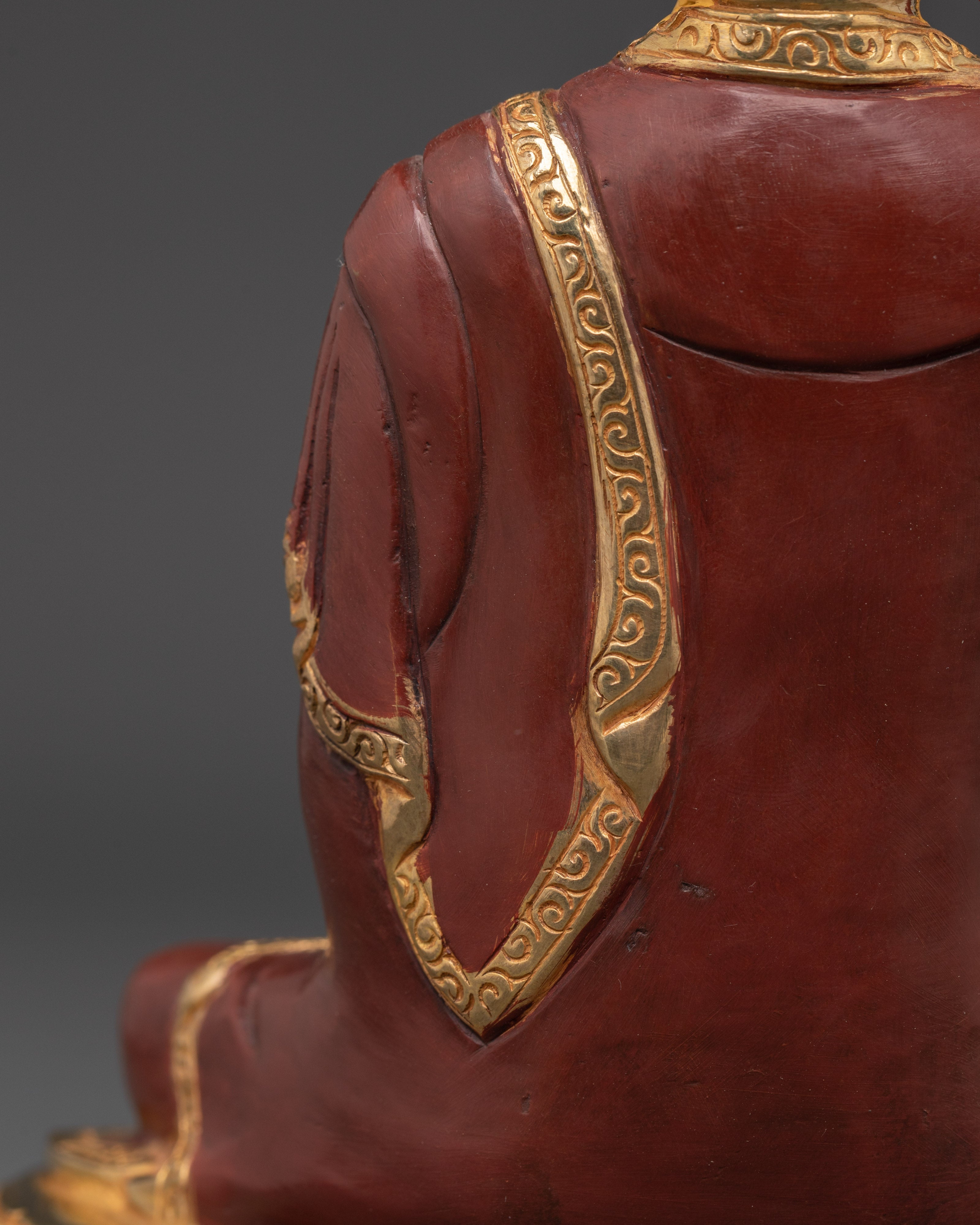 Buddhist Ghau Box with Shakyamuni Buddha |  Spiritual Protection and Meditation