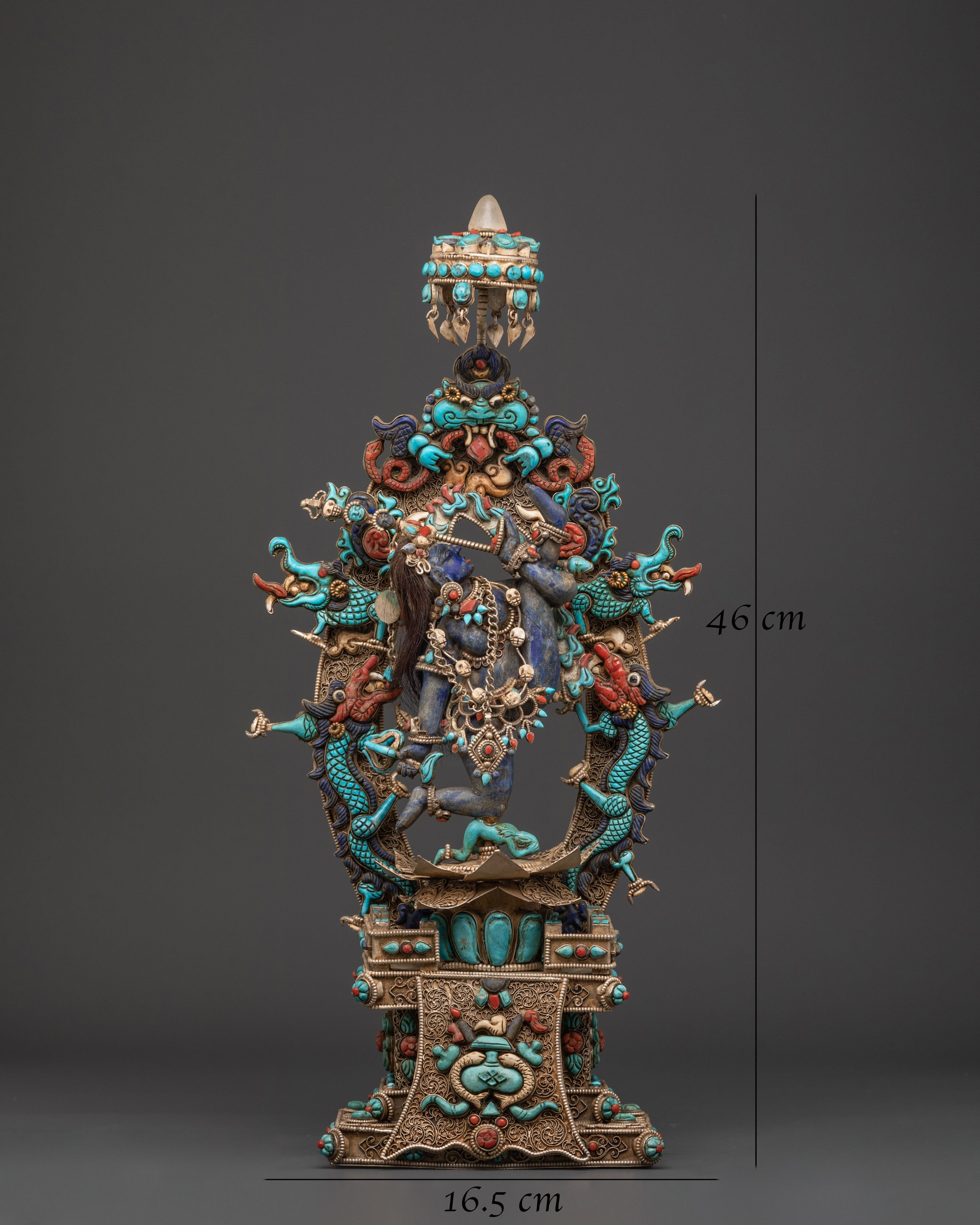 Handcrafted Vajrayogini Statue | Tibetan Tantric Goddess Figurine