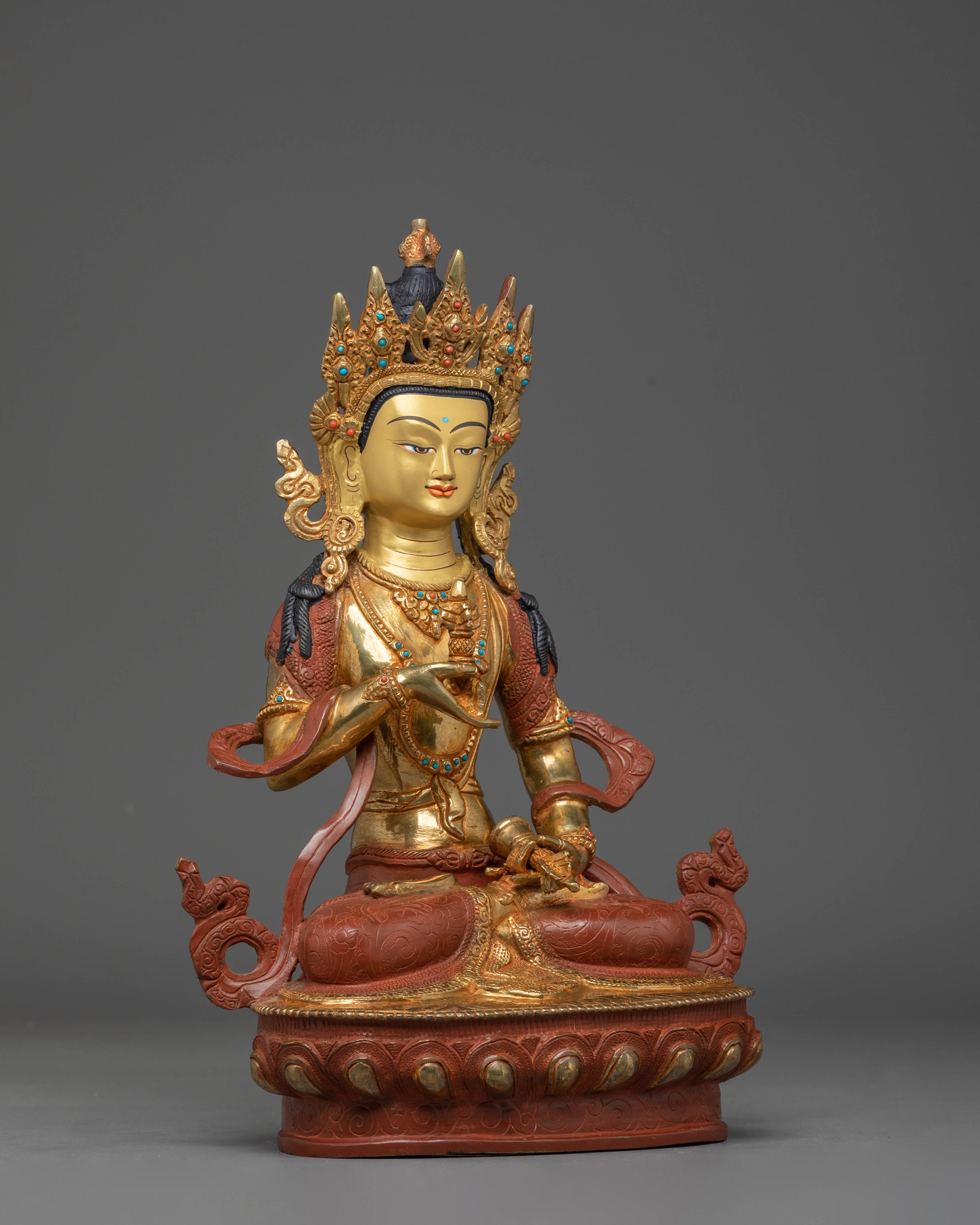 Longevity Deity Amitayus Statue | Symbol of Infinite Life and Wisdom