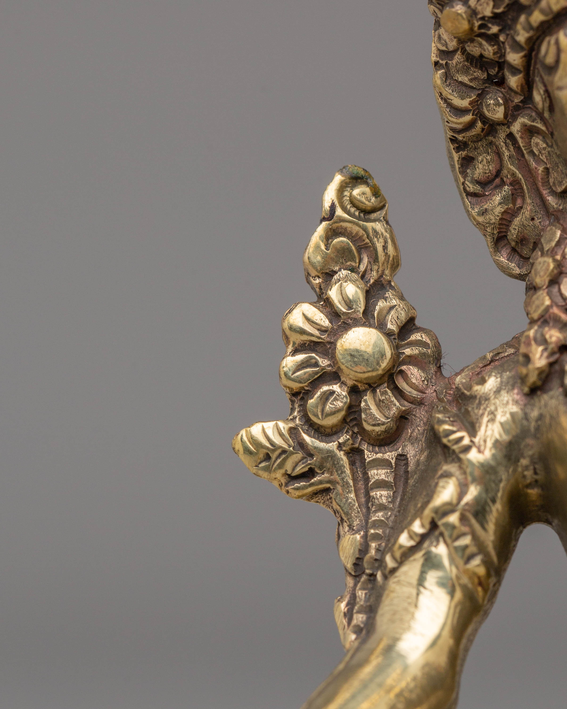 Sacred White Tara Buddhist Statue | Handcrafted Tibetan Sculpture