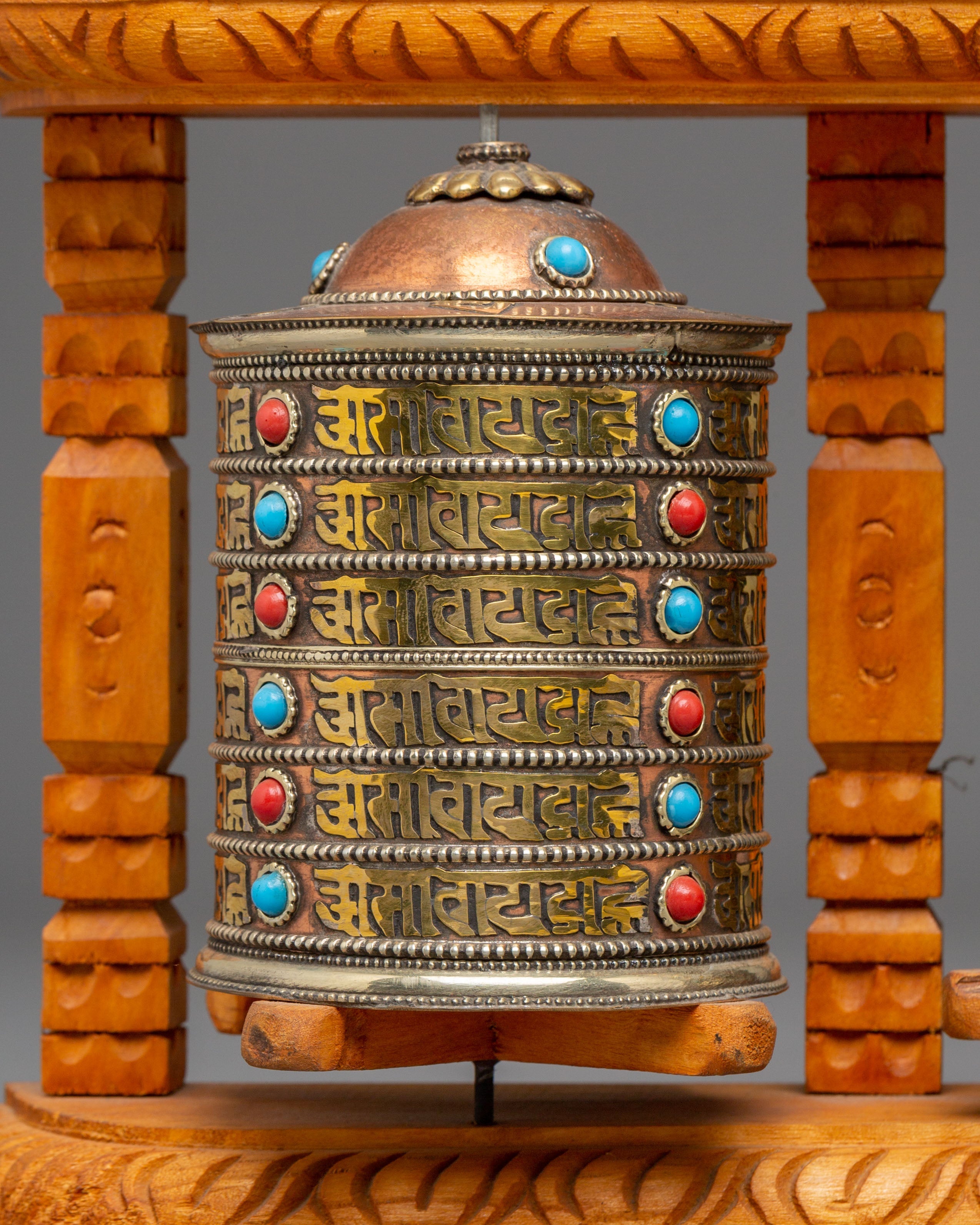 Buddhist Prayer Wheel for Rituals | Tibetan Prayer Wheel for Meditation