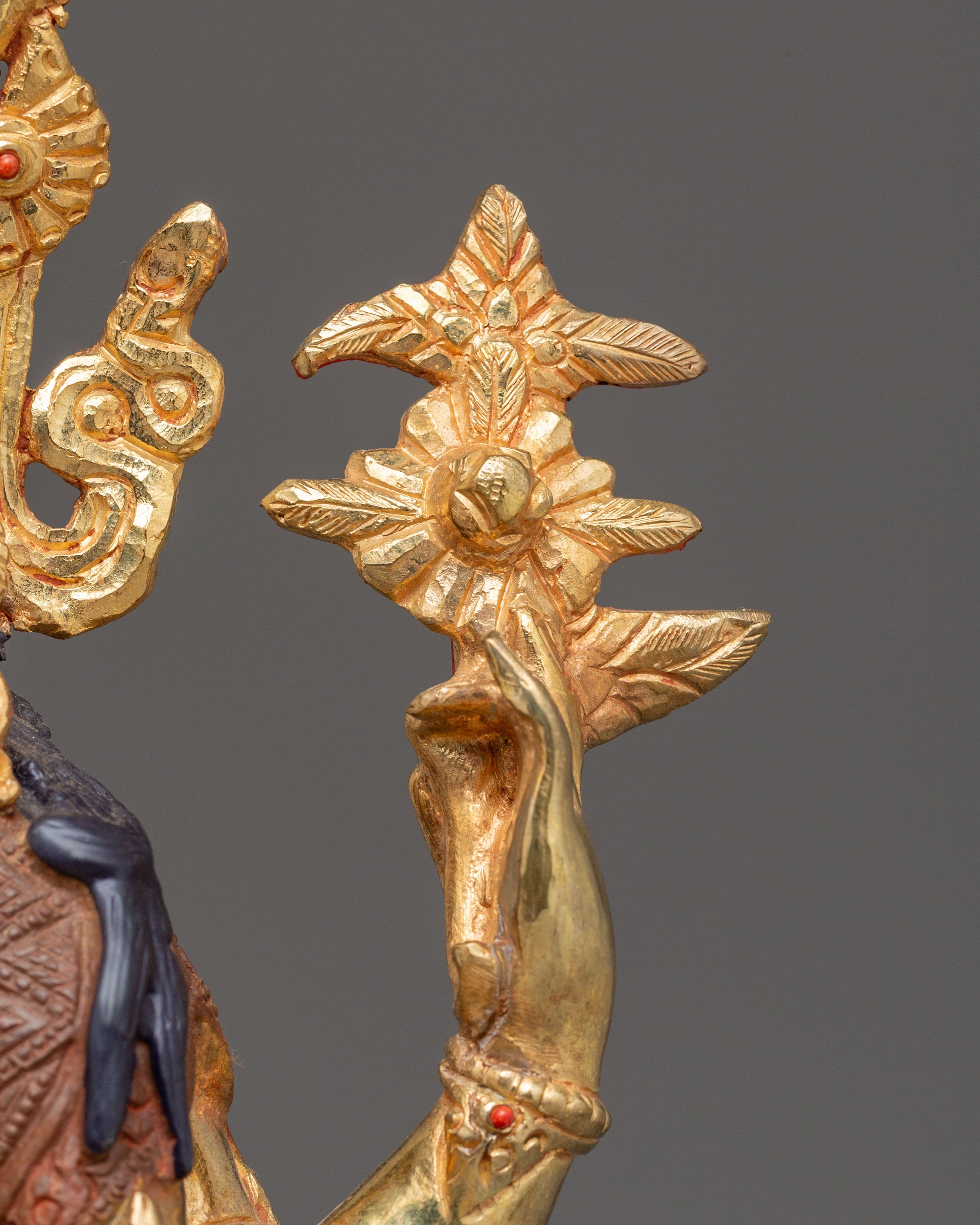 Sacred Bodhisattva Chenrezig Handcrafted Statue | Tibetan Avalokiteshvara Art