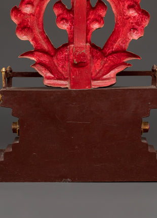 Tibetan Melong Home Decor | Copper Home Altar Art