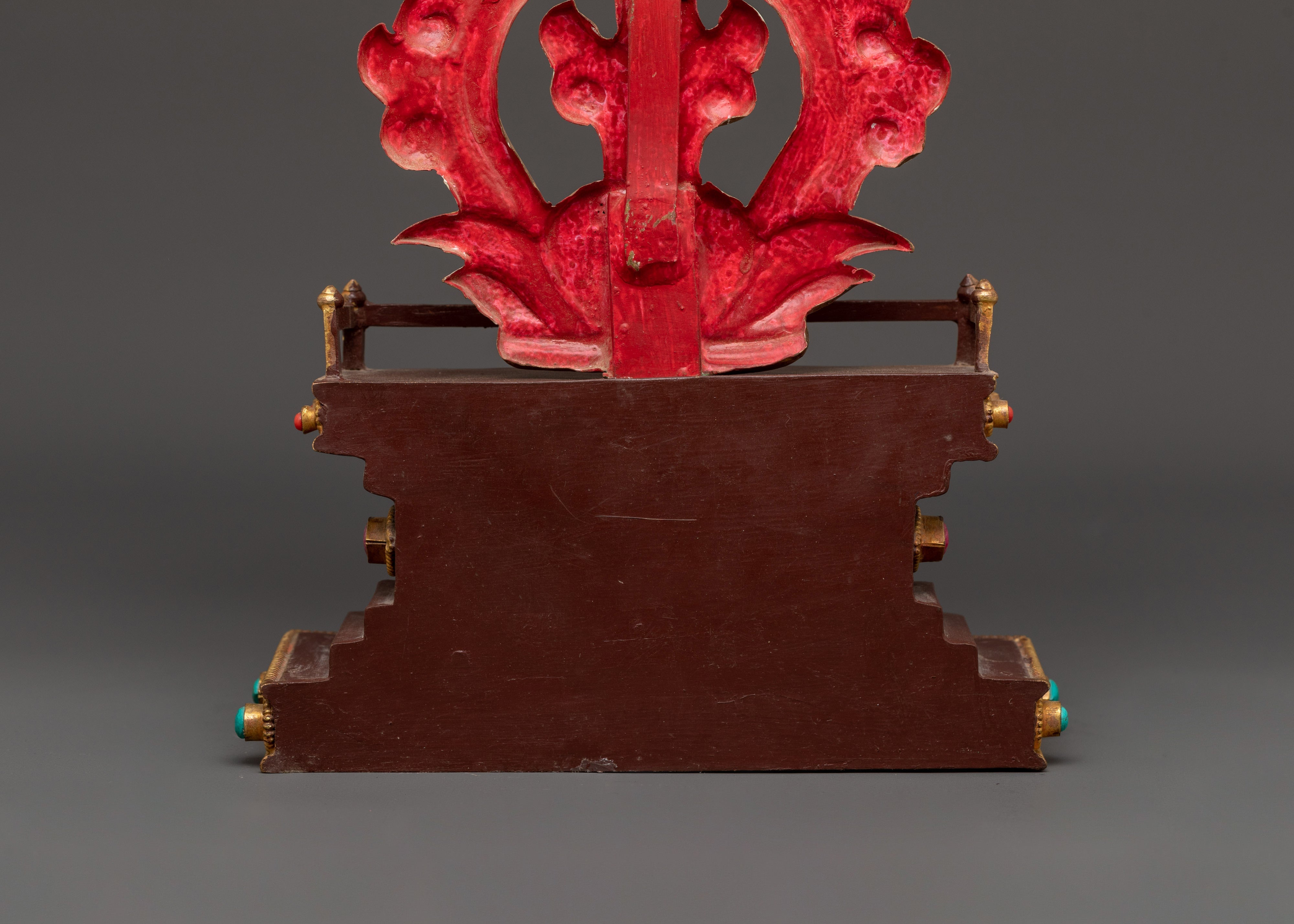 Tibetan Melong Home Decor | Copper Home Altar Art