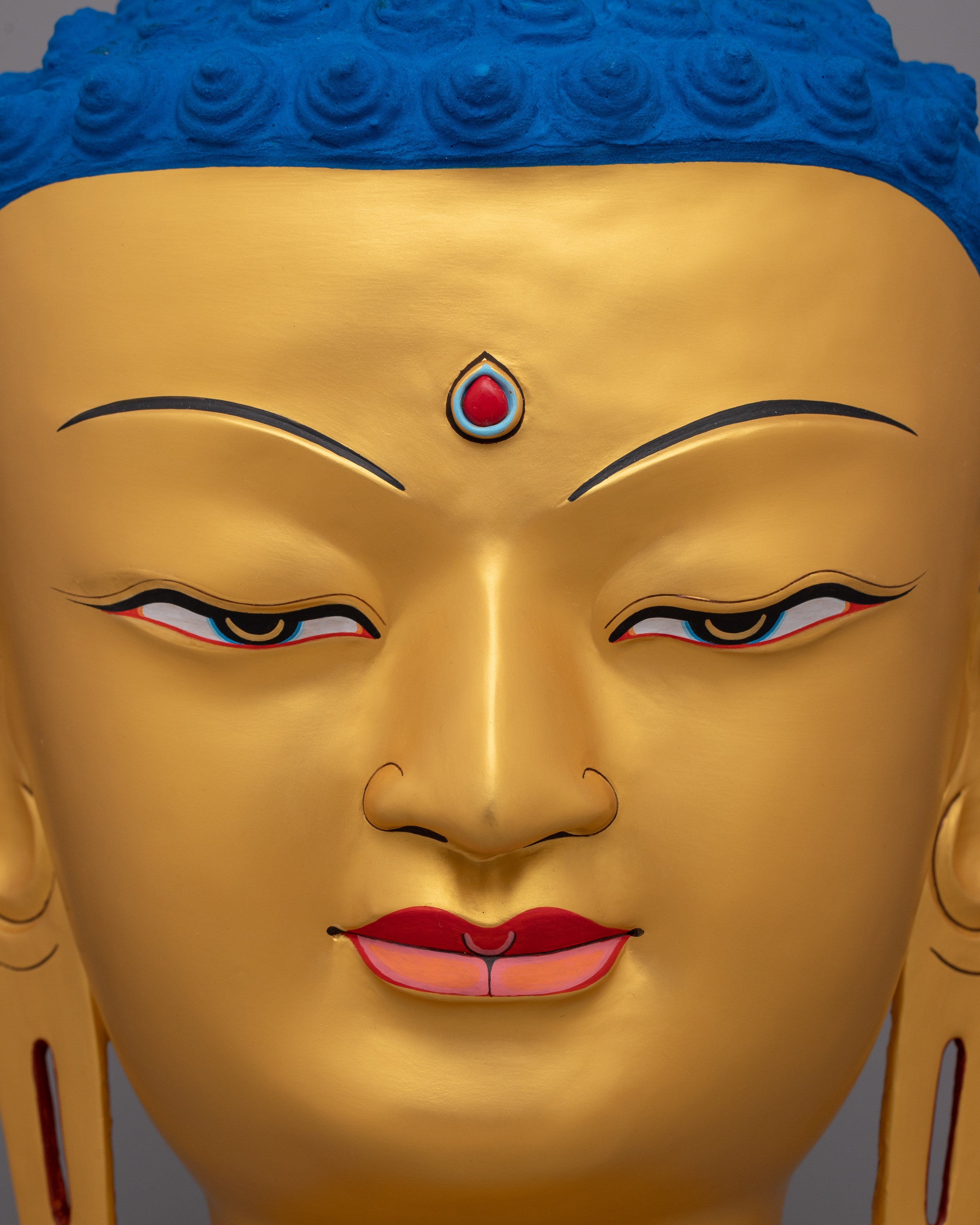 Large Buddha Head Statue | Handcrafted Buddha Sculpture for Home Decor