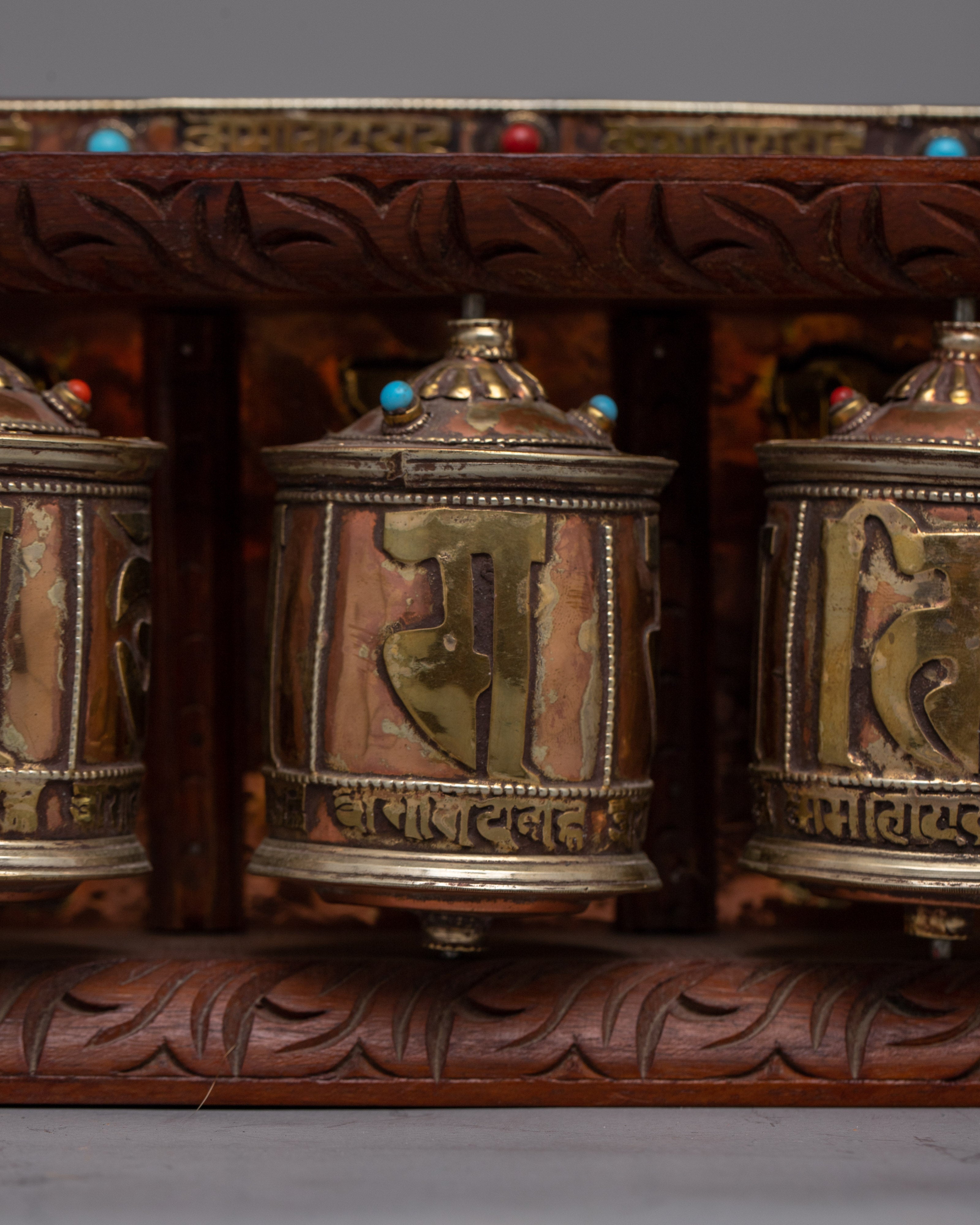Nepali Prayer Wheel | Crafted Mantra Wheel for Mindful Meditation