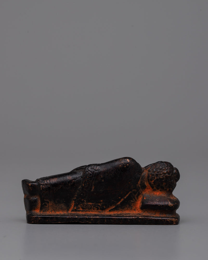 Sleeping Buddha Sculpture | Exquisite Copper Statue for Tranquil Home