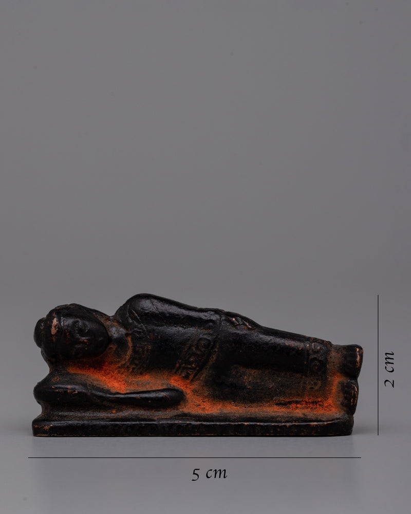 Sleeping Buddha Sculpture | Exquisite Copper Statue for Tranquil Home