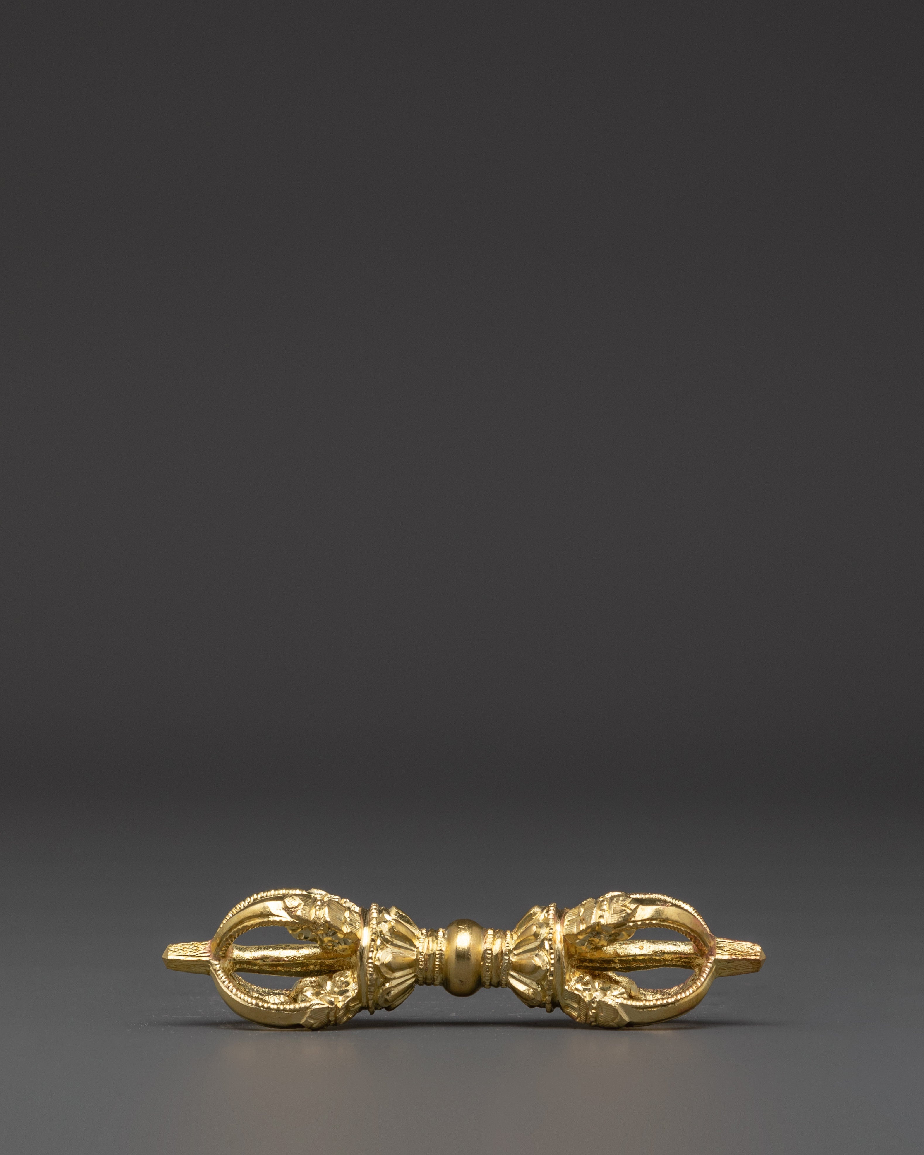 Traditional Himalayan Bell and Vajra Set | Brass and Bronze Vajrayana Ritual Instrument