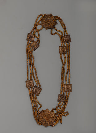 Tibetan Bone Rugen (Rus-Gyan) | Sacred Ritual Adornment Set