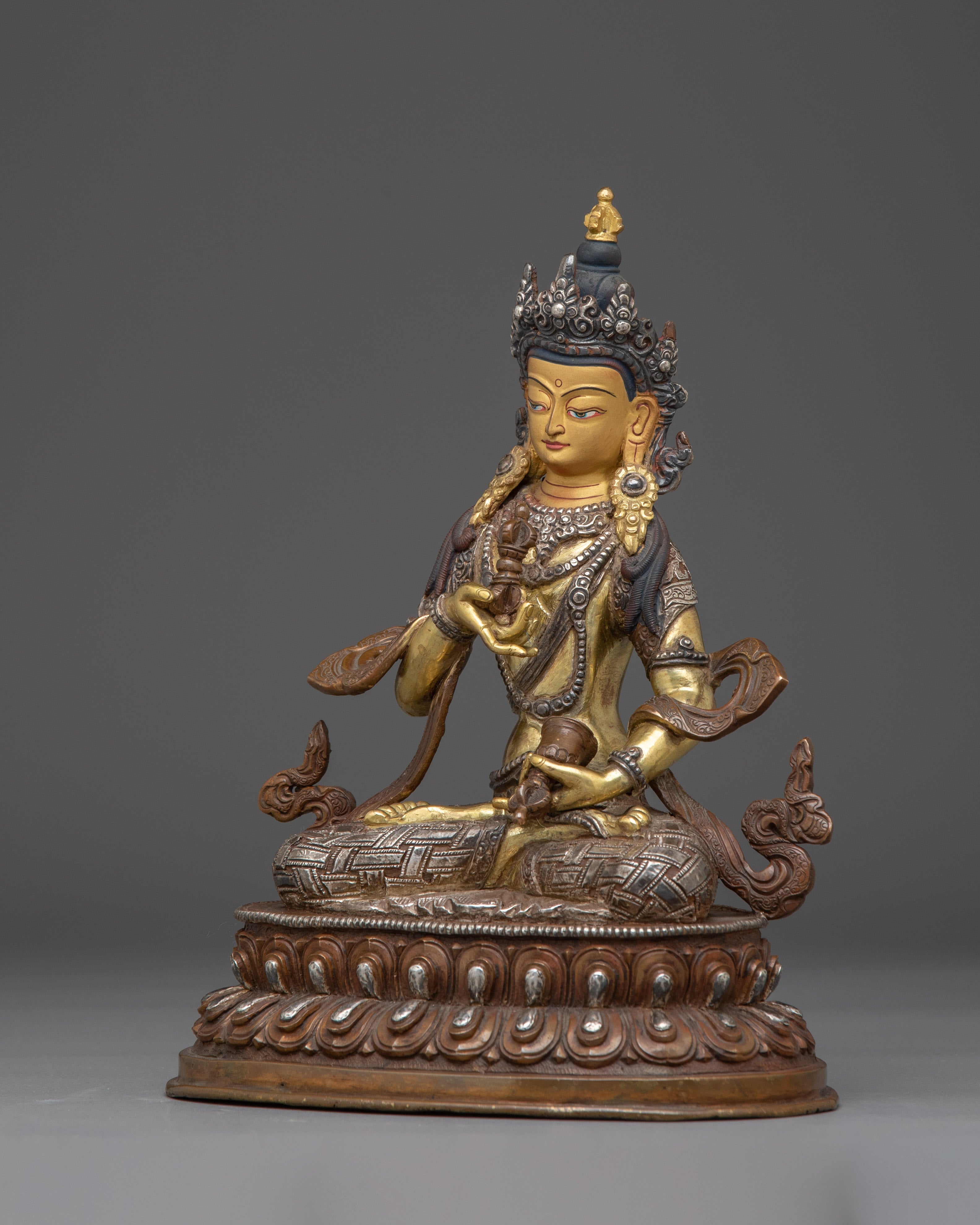 Sacred Copper Statue of Dorje Sempa | The Diamond Being