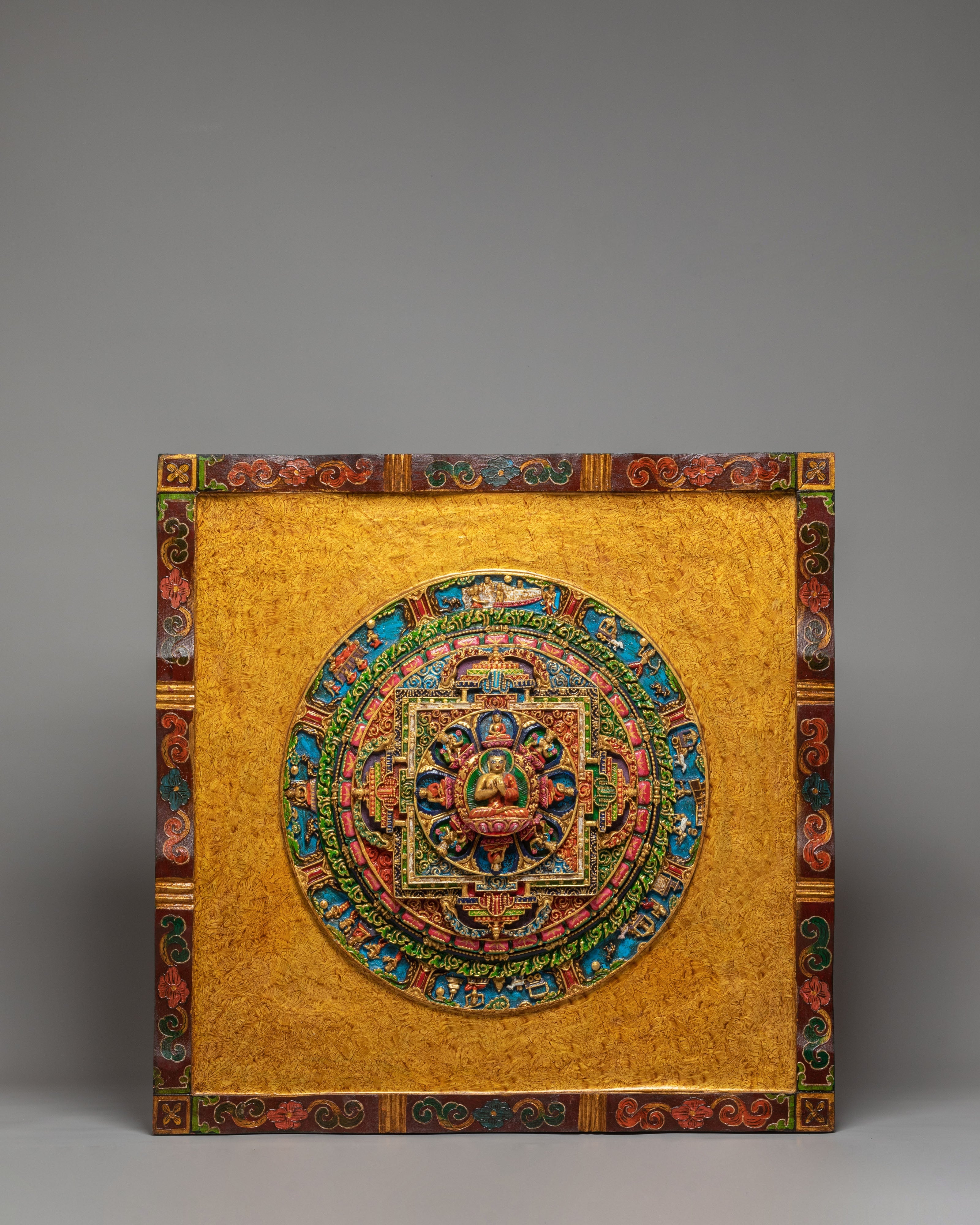 Handmade Vairocana Mandala Wall Hanging