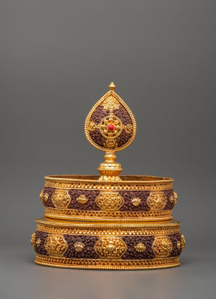 Handcrafted Mandala Ritual Offering | Buddhist Mandala Meditation Art