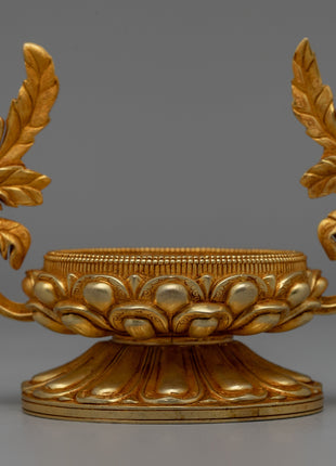 Handcrafted Buddhist Stupa Tibetan | Symbol of Spiritual Awakening and Peace