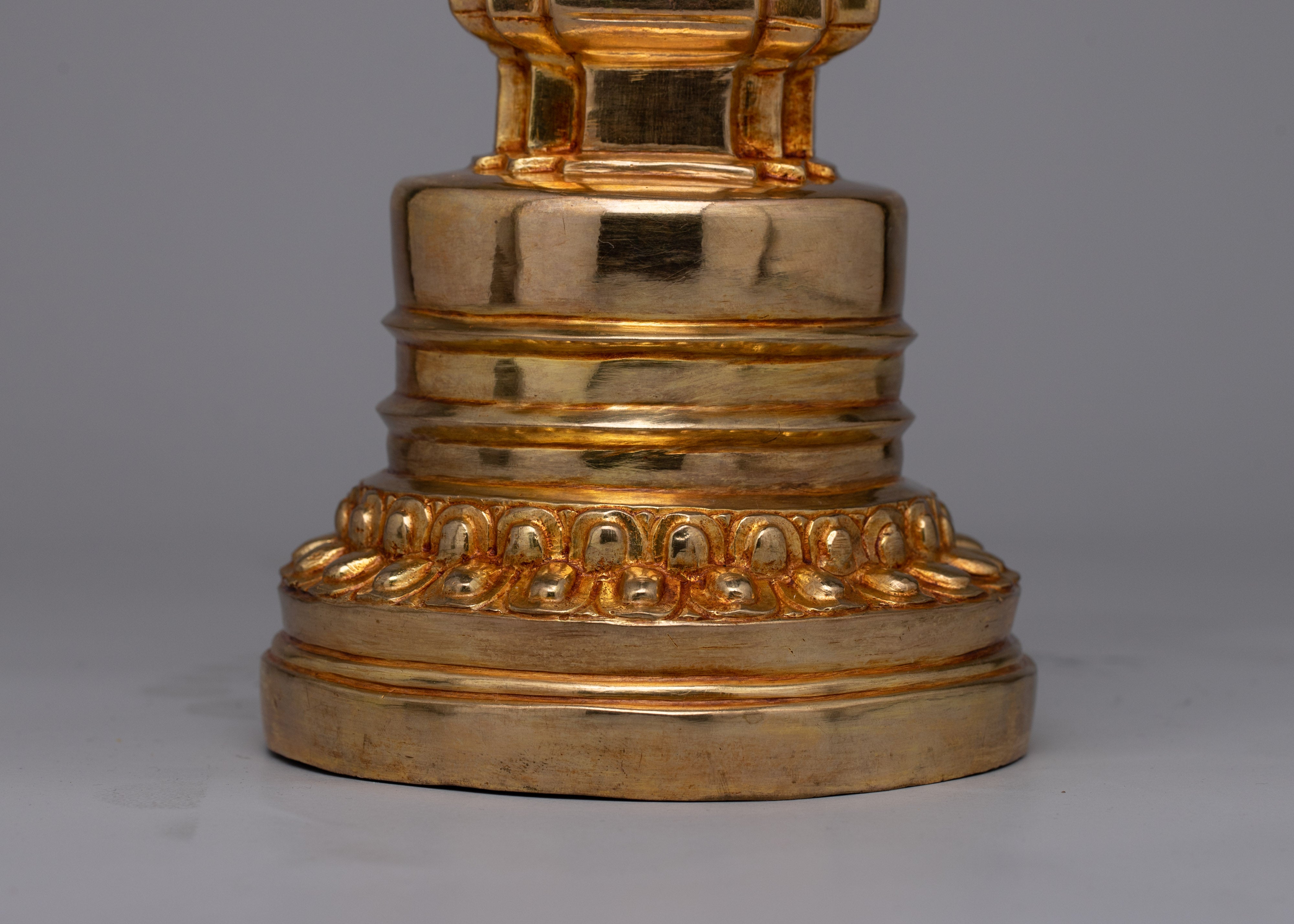 Traditional Handcrafted Stupa | Unique Collectible for Spiritual Enthusiasts