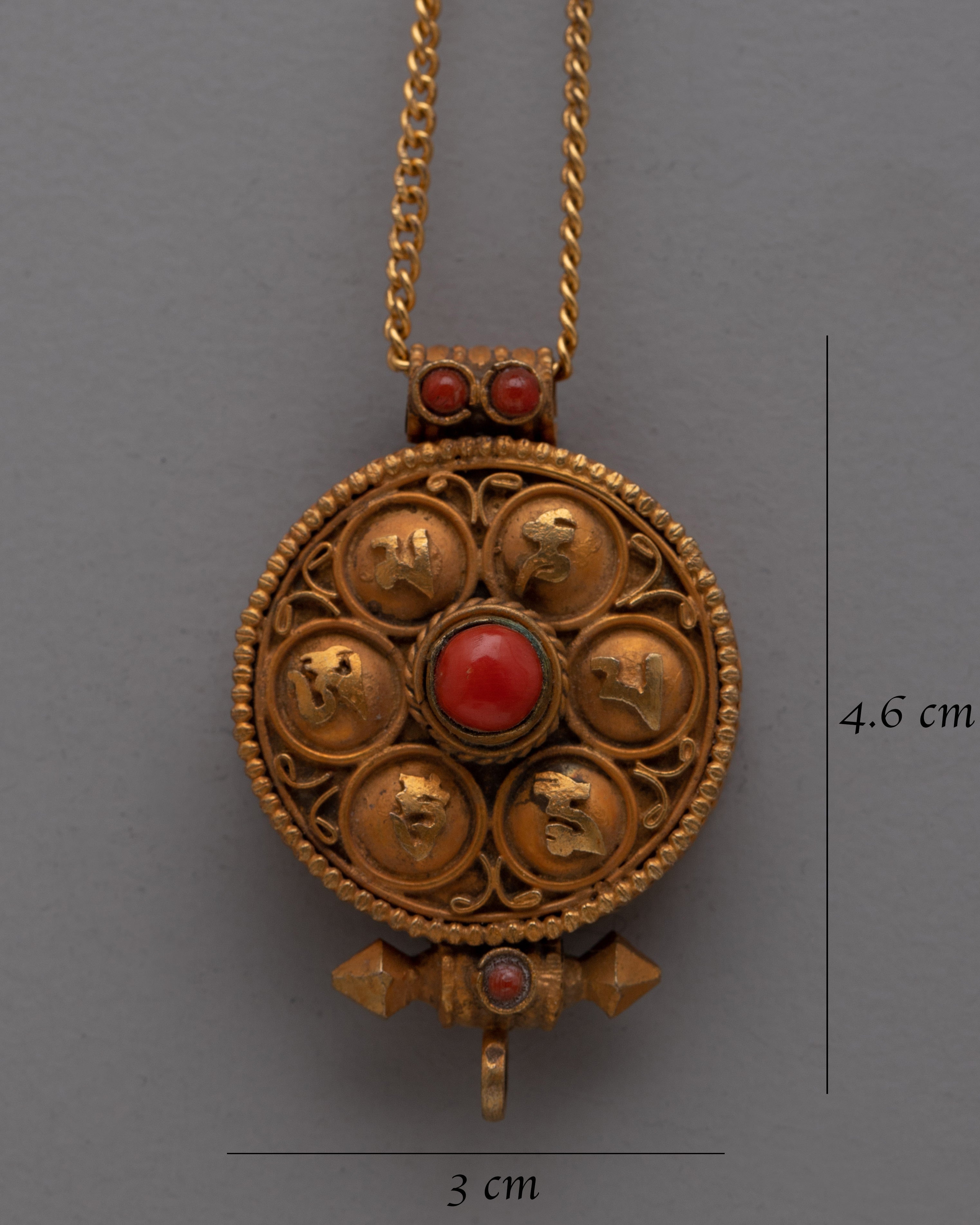 Ghau Box Locket Jewelry | Timeless Necklace for Sacred Keepsakes