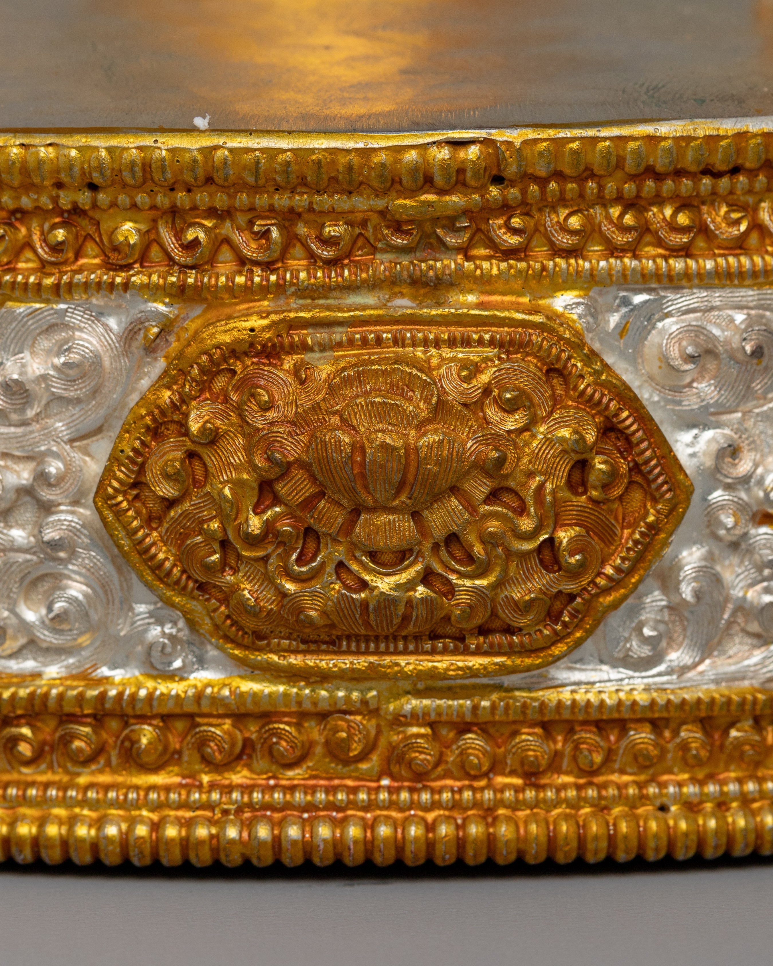 Torma Mandala Offering Set | Tibetan Copper Ritual Art