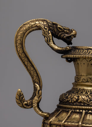 Ganesh Brass Sukunda | Artisan Crafted Hindu Elephant Deity Lamp