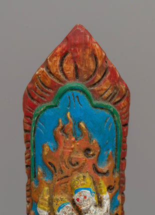 Buffalo Bone Citipati Apron | Tantric Ritual Tool