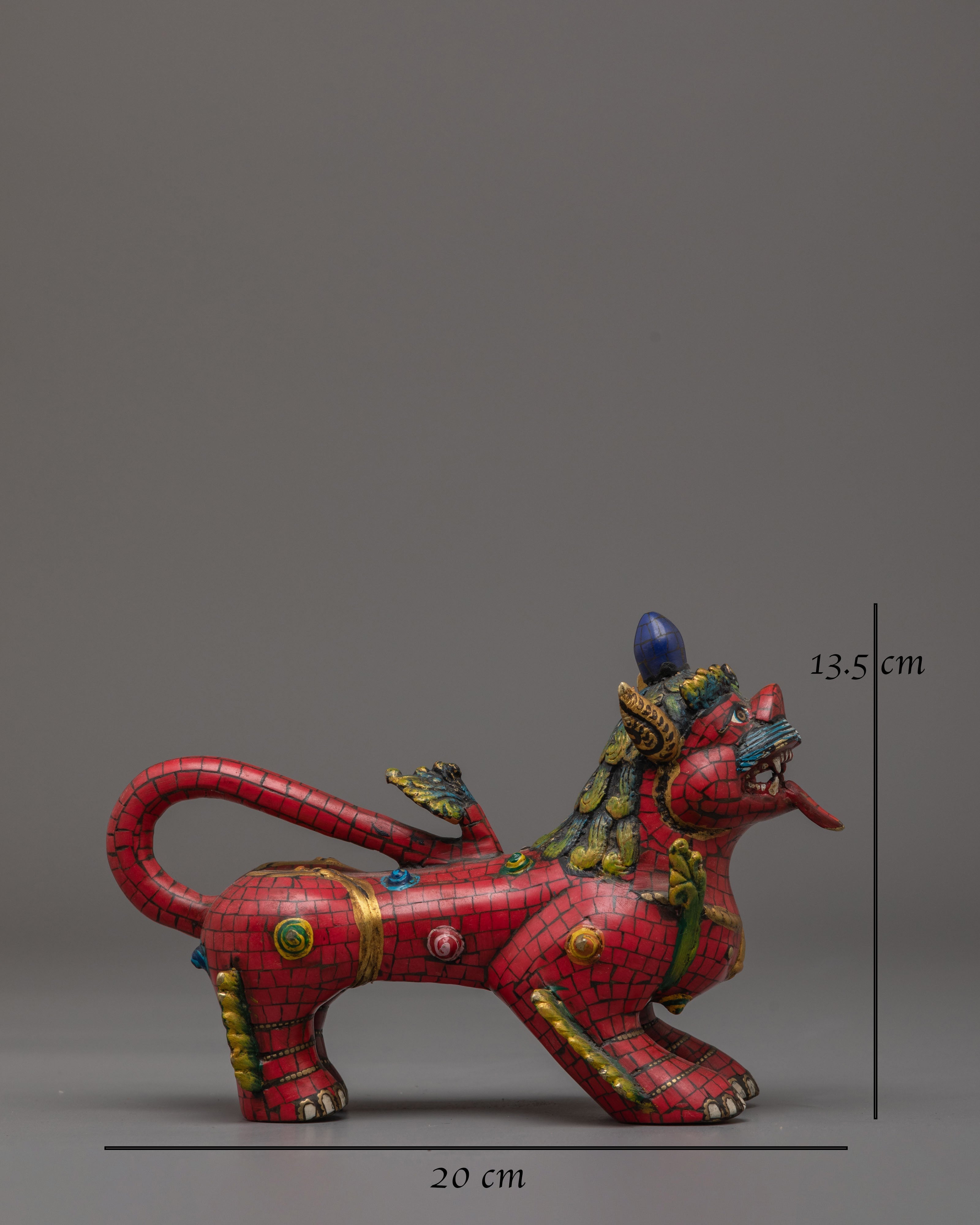 Handcrafted Lion Set for Decor | Bronze Guardian Lion Sculptures