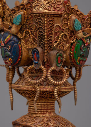 Crystal Phurba Dagger | Tantric Buddhist Symbolism and Ritual Craftsmanship
