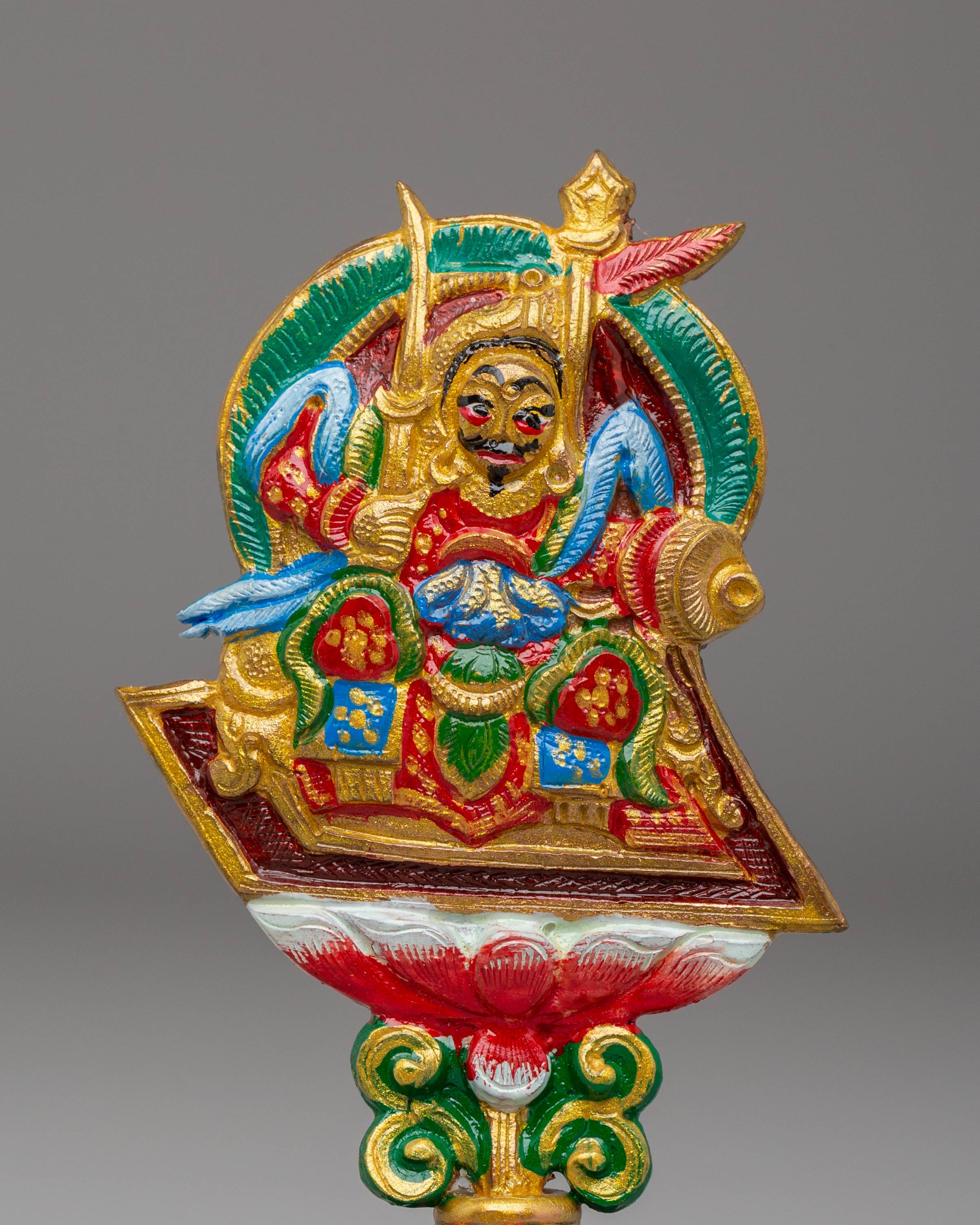 Raja & Rani Decorative Set | Handcrafted Copper Statue for Home Temple