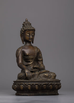 Buddha Gautama Shakyamuni Sculpture | Handcrafted Sacred Statue for Spiritual Meditation Decor
